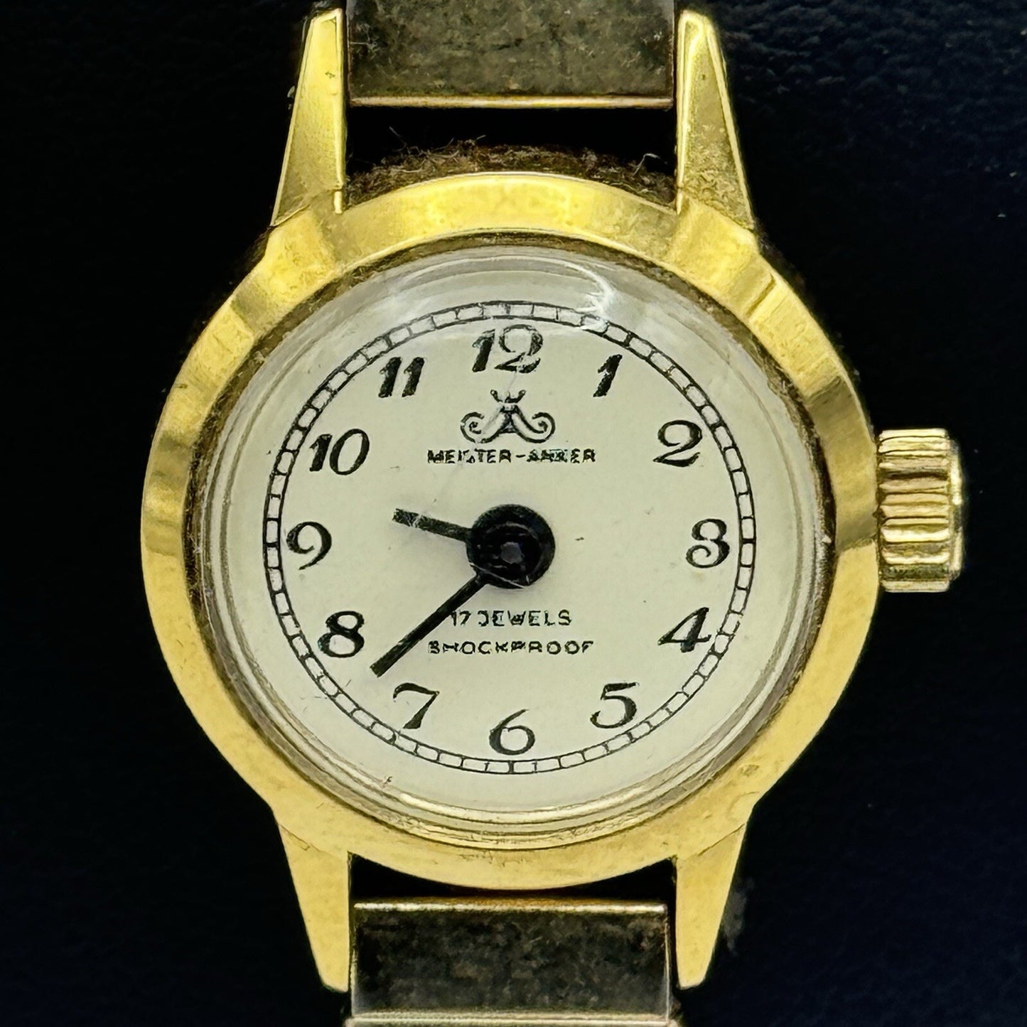 18mm WORKING Ladies Vintage Meister Anker Expandable Strap Cocktail Wristwatch
