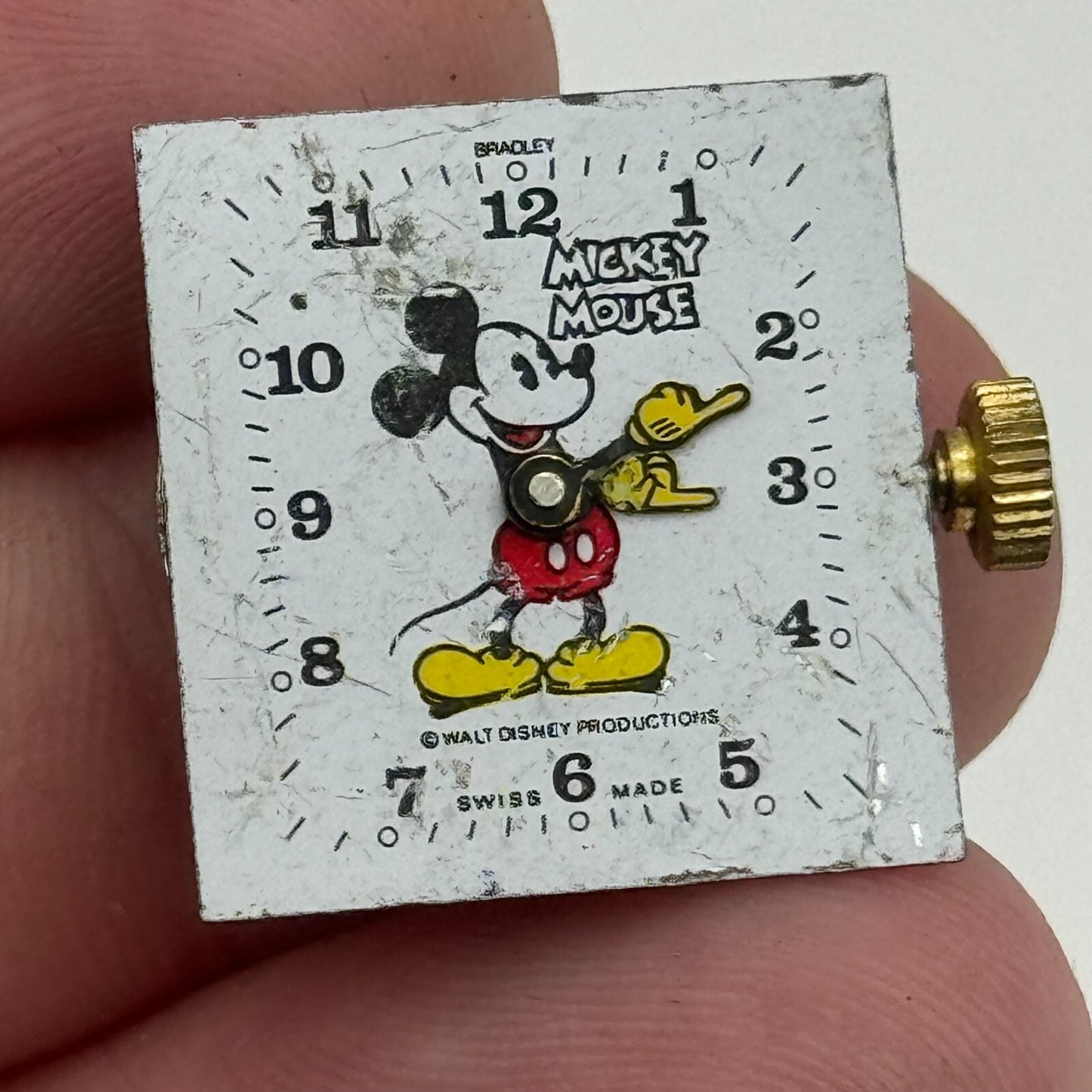 19.7mm Walt Disney EB 8461-74 Manual Wind Swiss Watch Movement PARTS SPARES