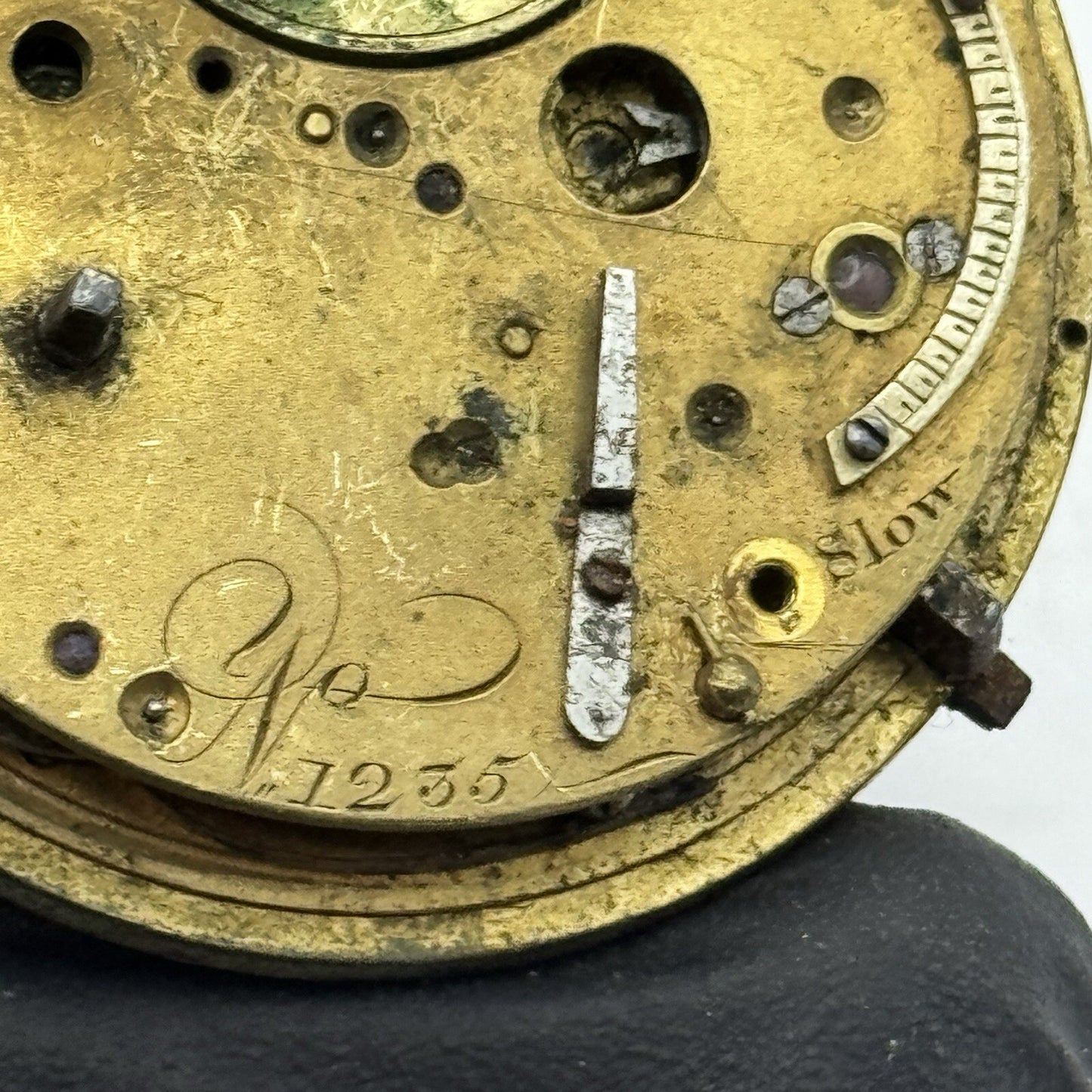 41.2mm Barton & Deacon Chain Present Fusee Pocket Watch Movement FOR PARTS
