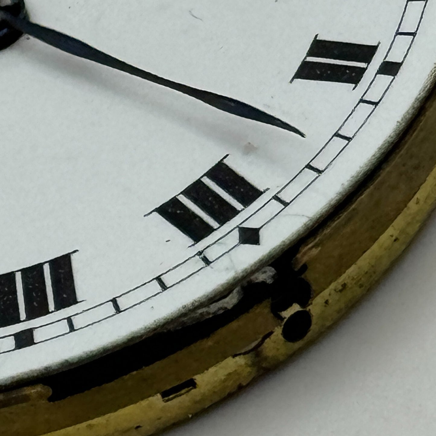 43mm Pinnacle 7 Jewels Sub Seconds Hunter Swiss Pocket Watch Movement PARTS