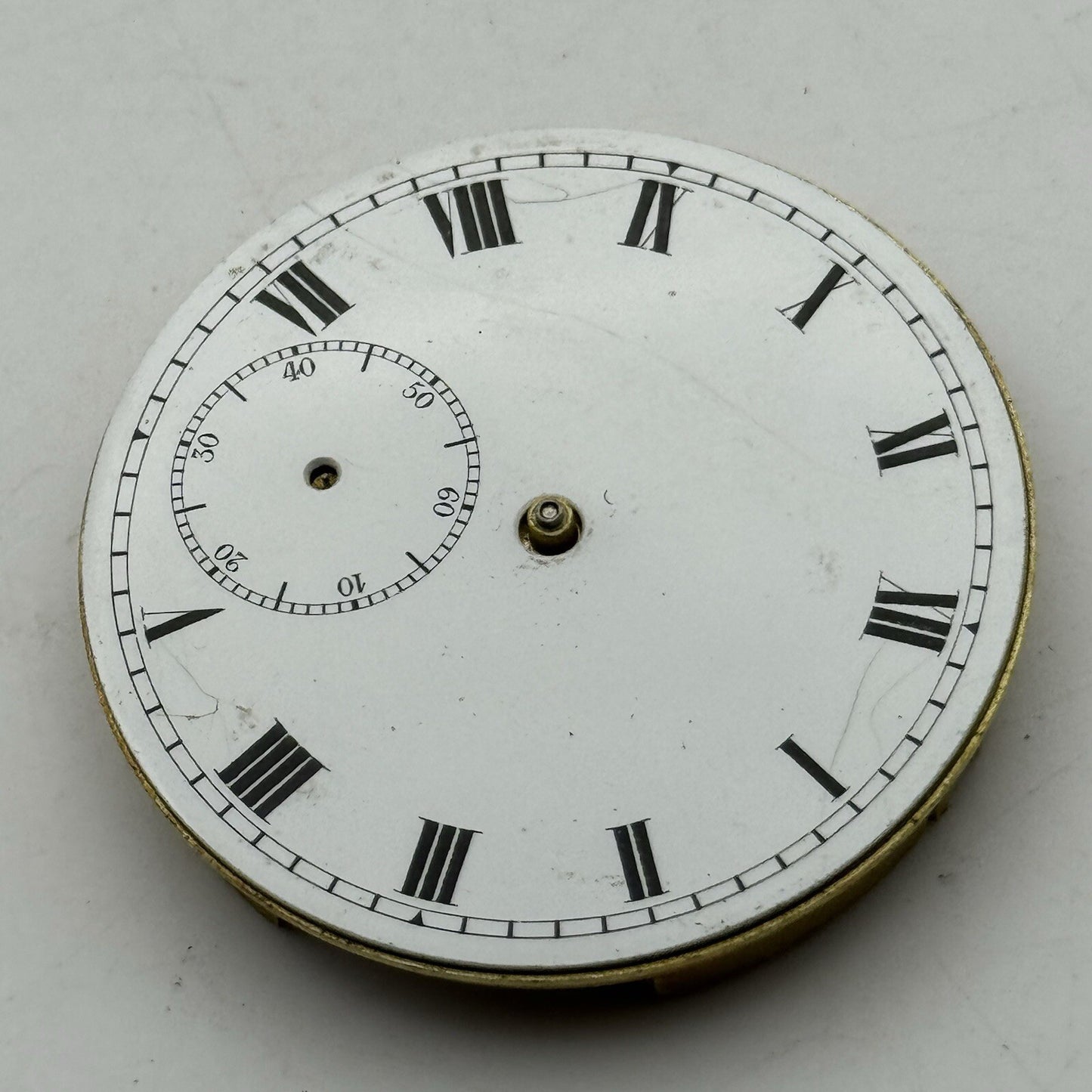 43mm Manual Wind Interesting Vertex Pocket Watch Movement Dial FOR PARTS