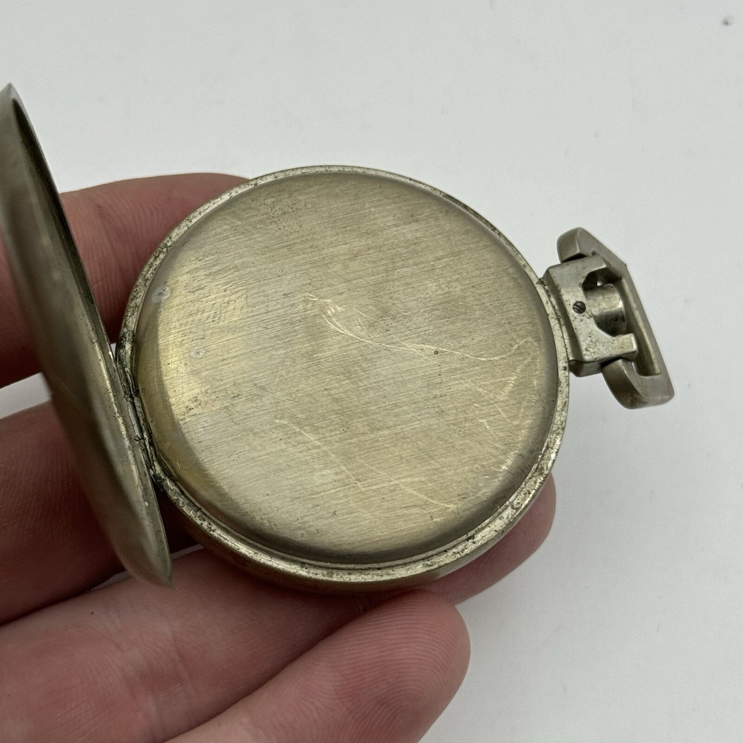 49mm 1940s Elgin USA Grade 582 Model 21 Star Case Co Stop Watch TO RESTORE