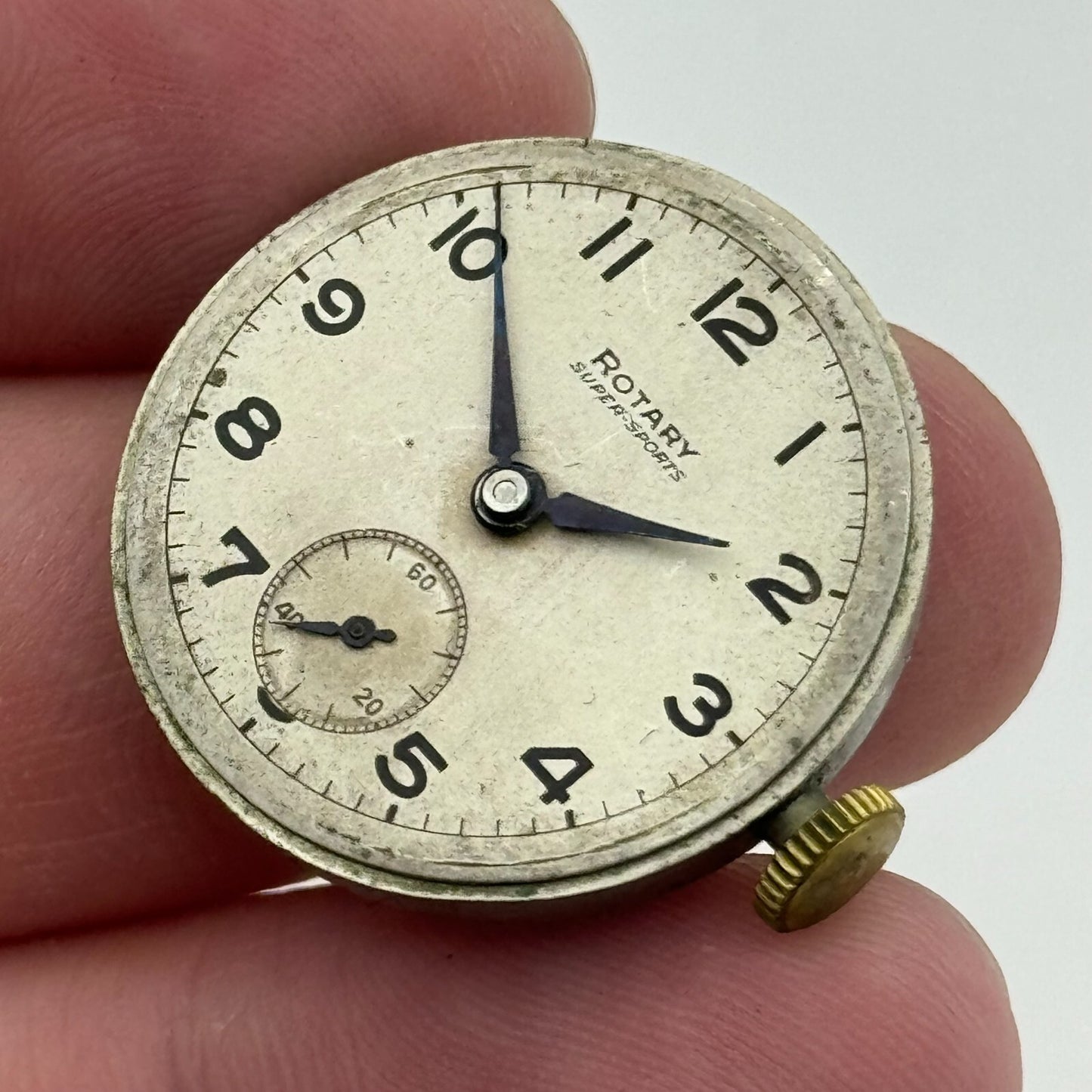 26.8mm Running Rotary Super Sports 4/440 Manual Wind Swiss Watch Movement PARTS