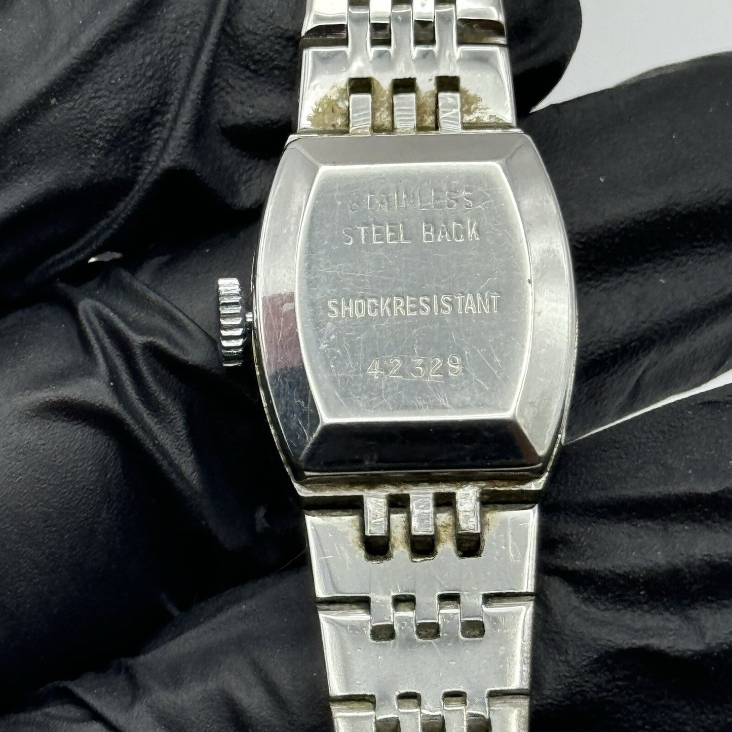 18mm Manual Wind Josmar Silver Tone Ladies Dress Watch Service Non Working