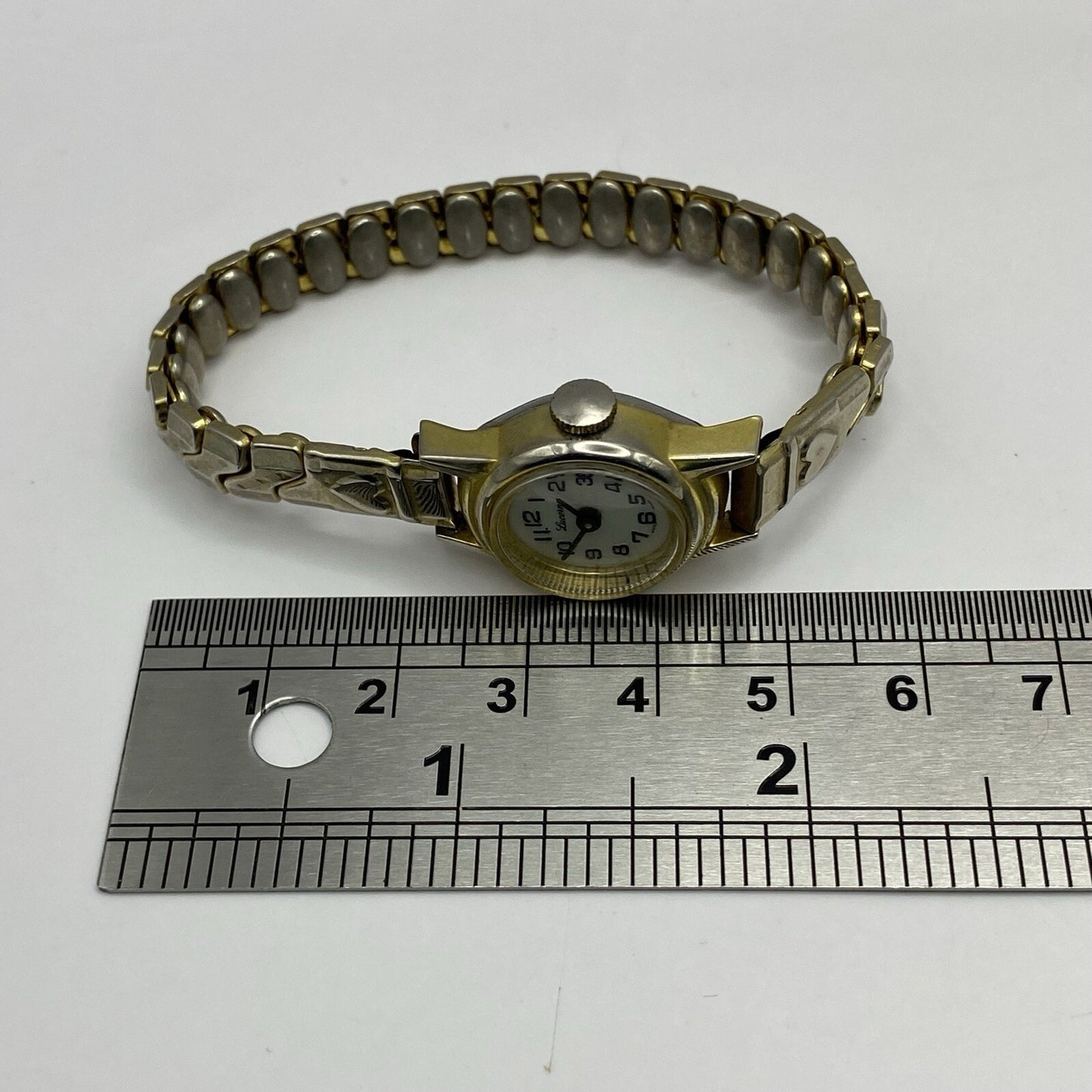 17mm Vintage Ladies Lucerne Cal 5601 Manual Cocktail Heart Watch NON WORKING