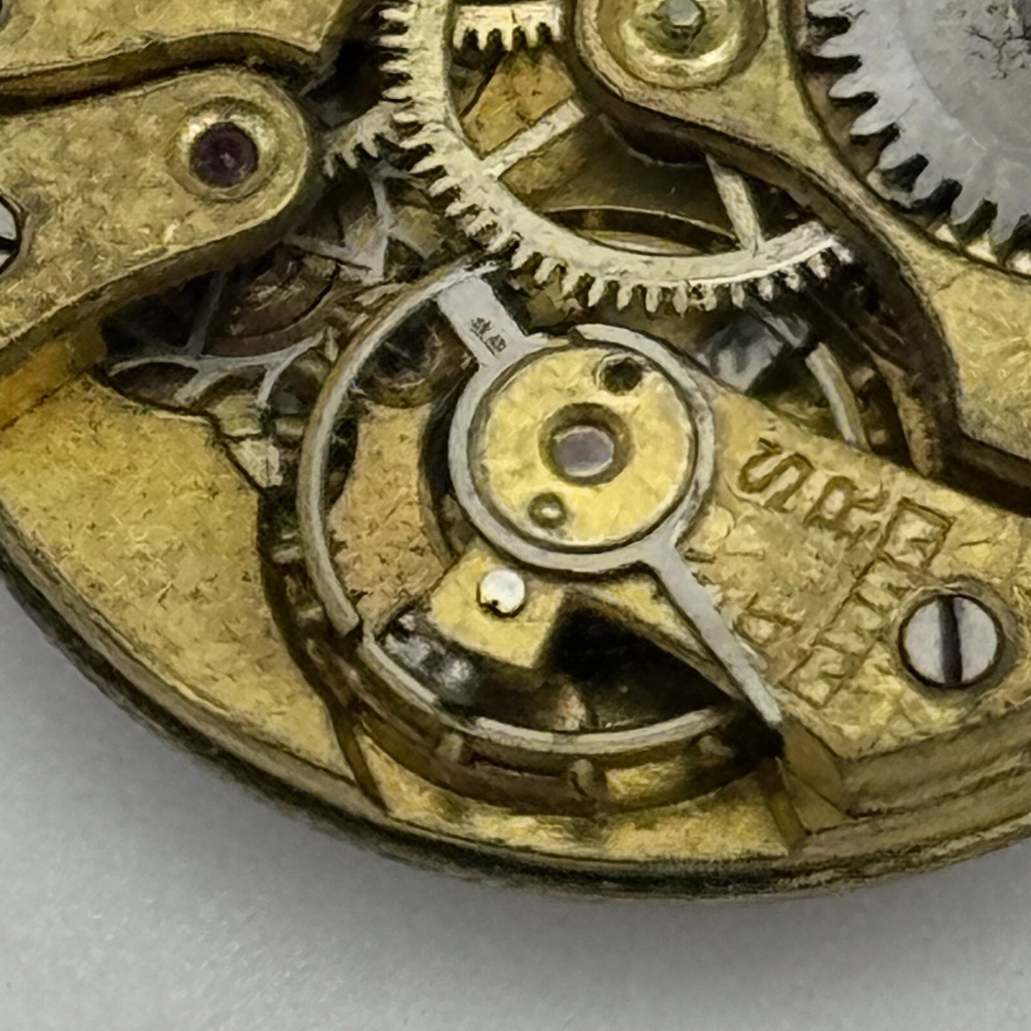23.7mm 15 Jewels Swiss Trench Watch Movement Vintage Manual Wind PARTS SPARES