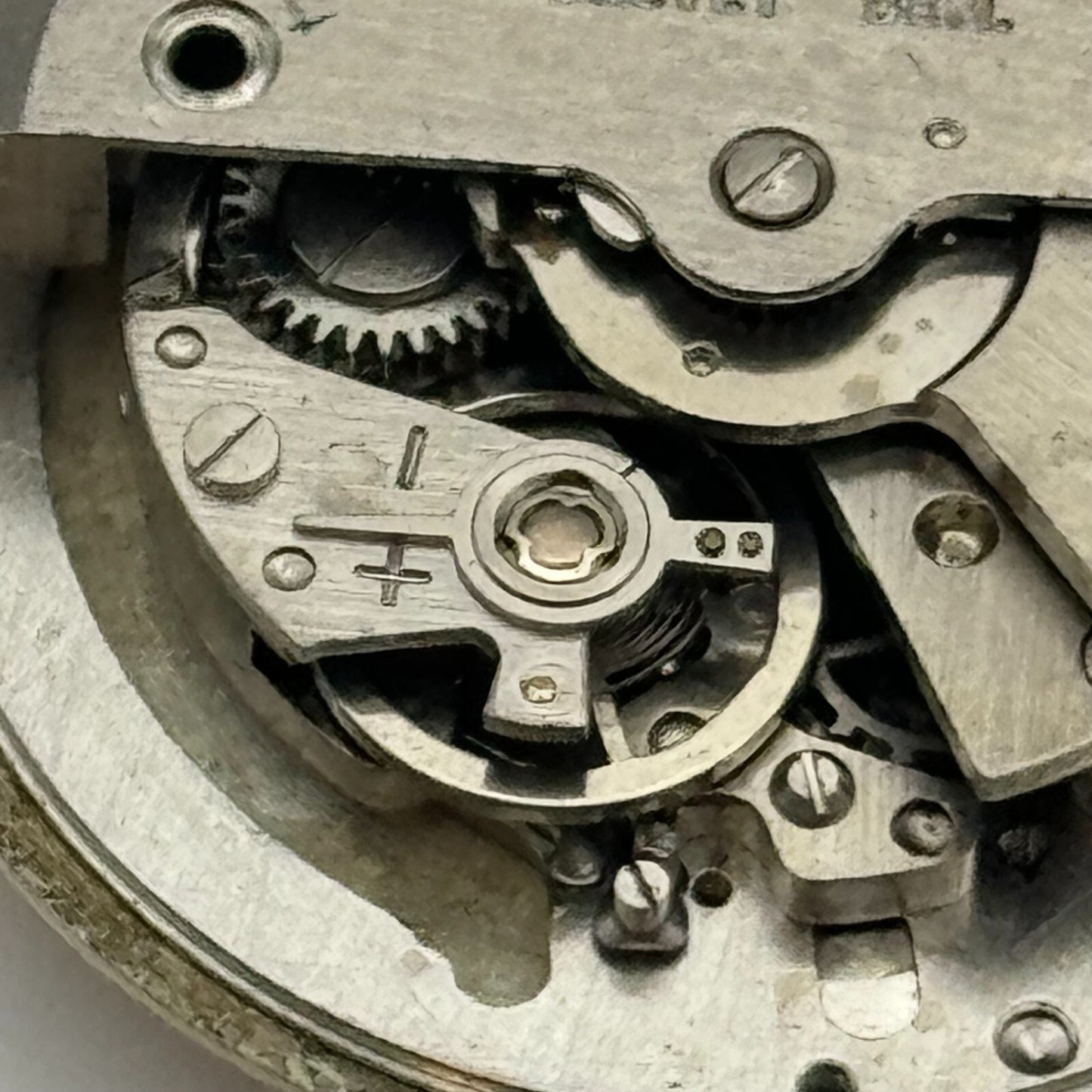25.8mm Penguin EB 1575N Automatic 1 Jewel Watch Movement Swiss Vintage PARTS