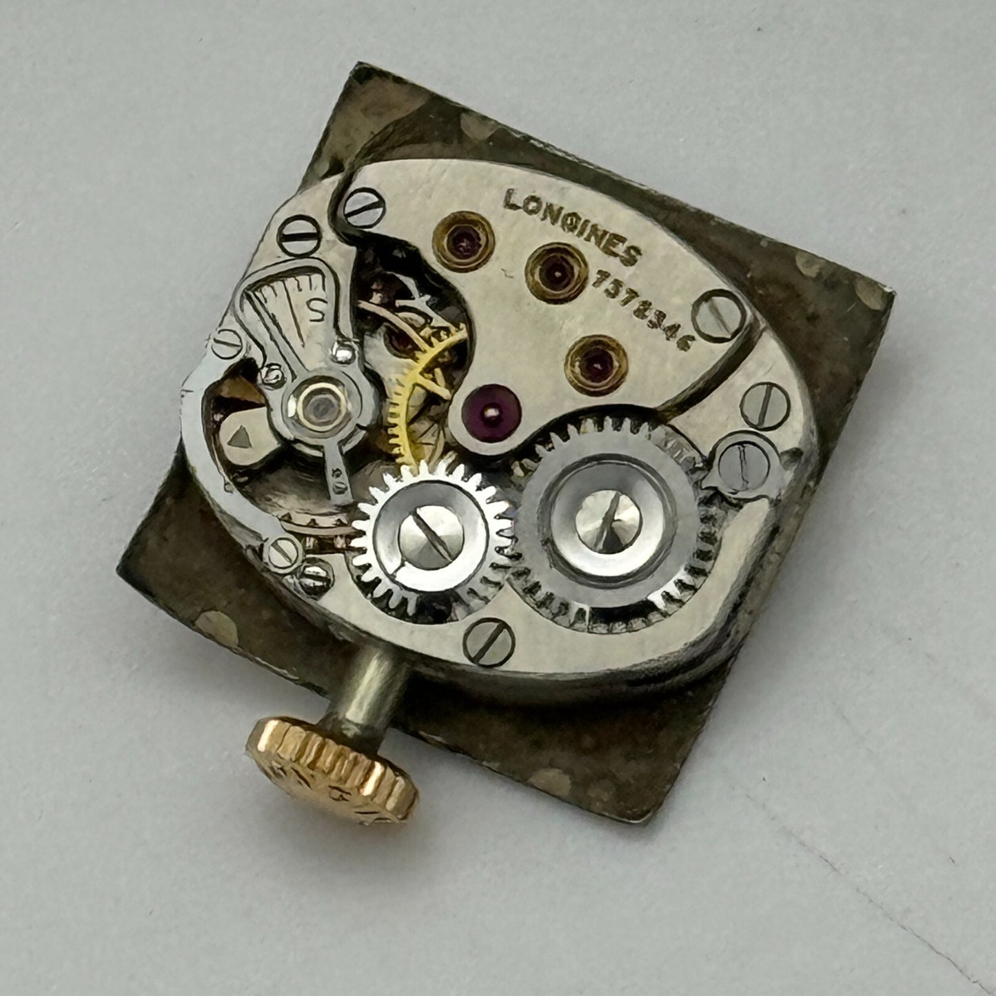 12.9mm Running 1947 Longines Turler Ladies Manual Wind Watch Movement PARTS