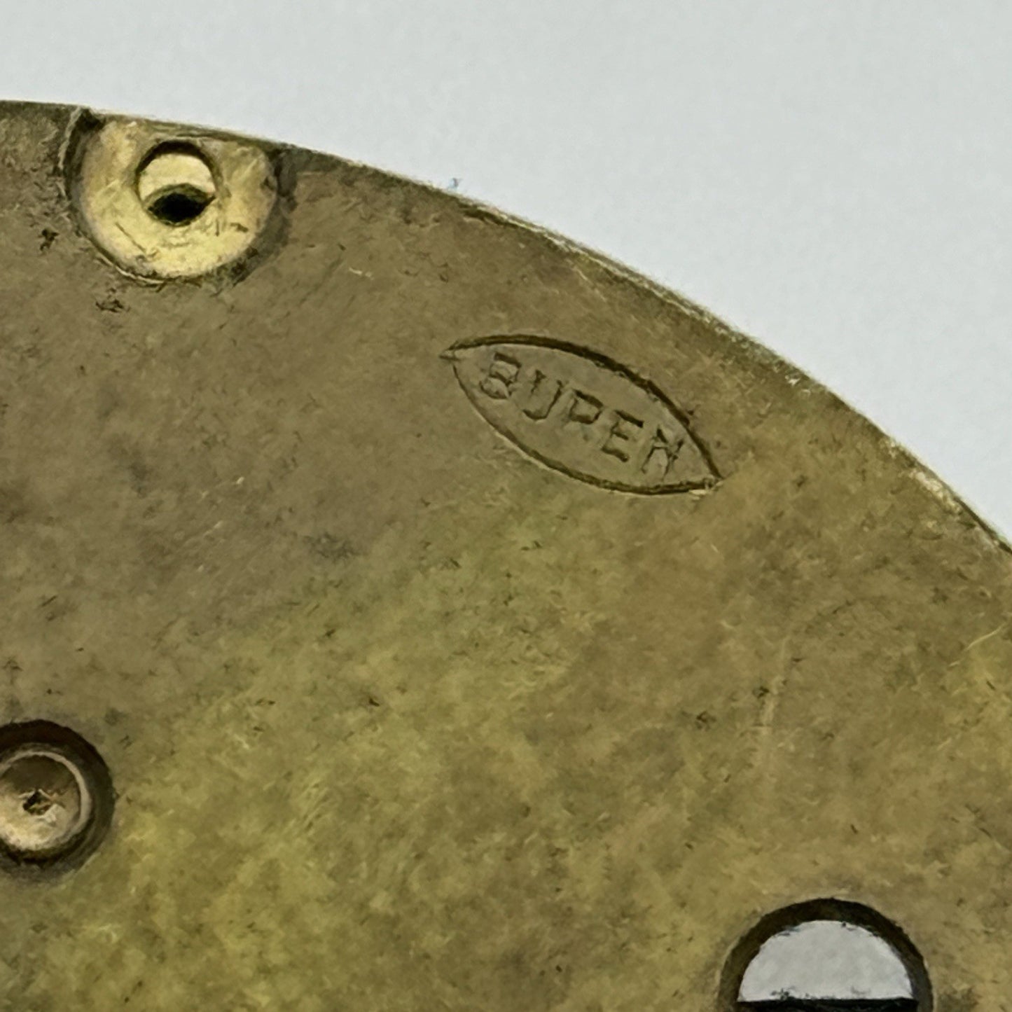 42.8mm Buren Sub Seconds Vintage Pocket Watch Movement And Dial PARTS SPARES
