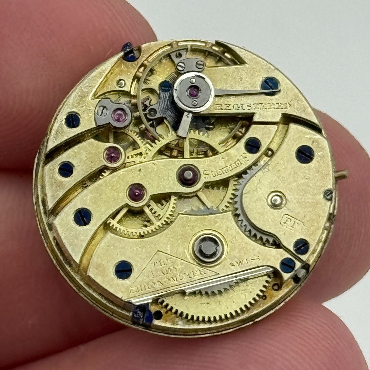 23.2mm P.D The Lady Chronometer High Grade Manual Wind Watch Movement PARTS