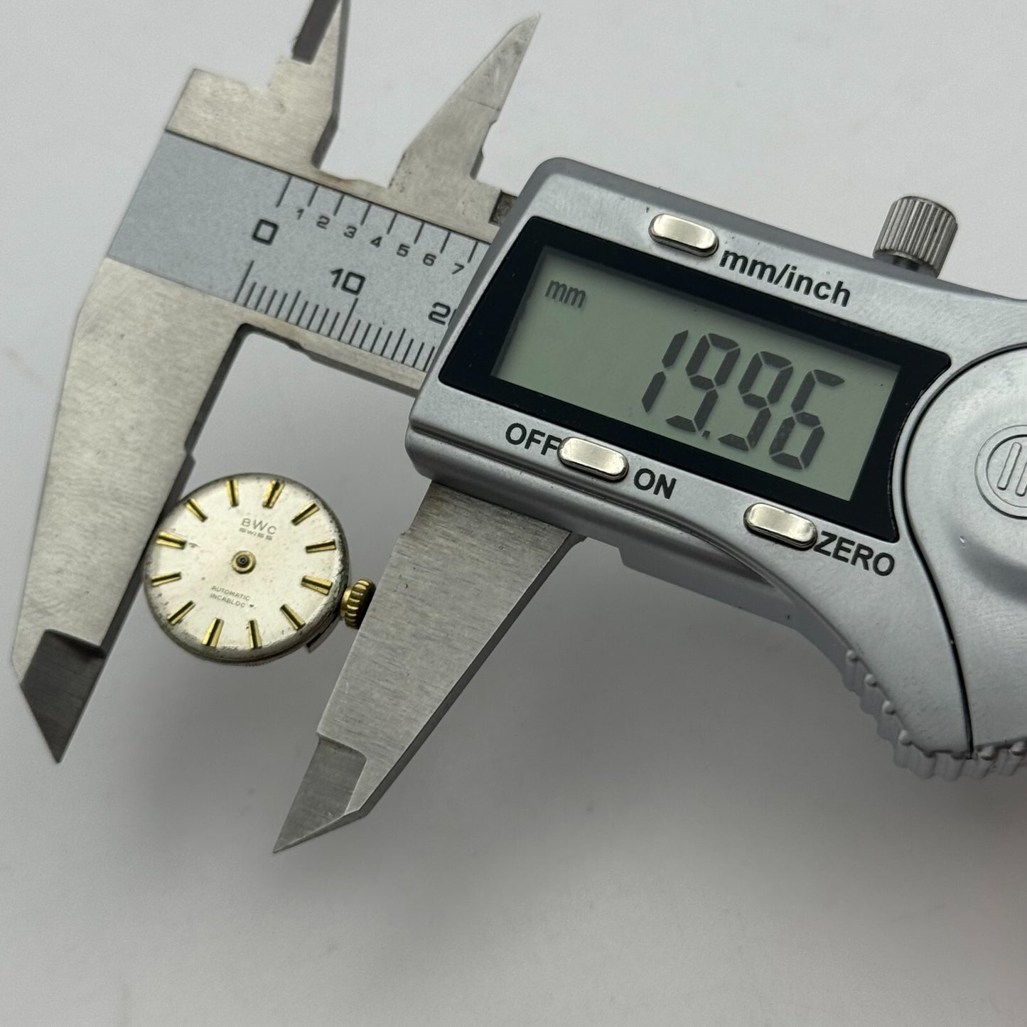 17.4mm BWC ETA 2550 Swiss Manual Wind 21 Jewels Watch Movement PARTS REPAIR