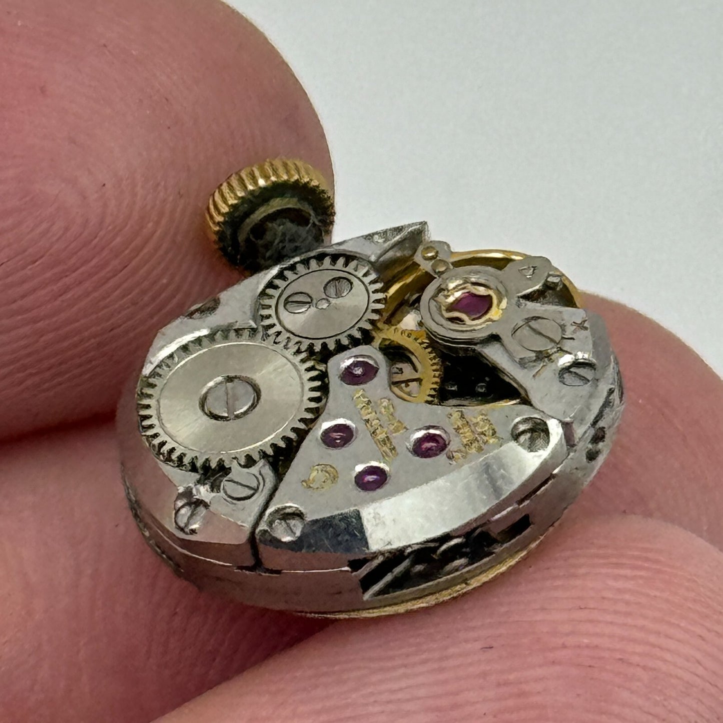 12.9mm Ladies Running Certina 13-20 Swiss Manual Wind Watch Movement PARTS SPARE