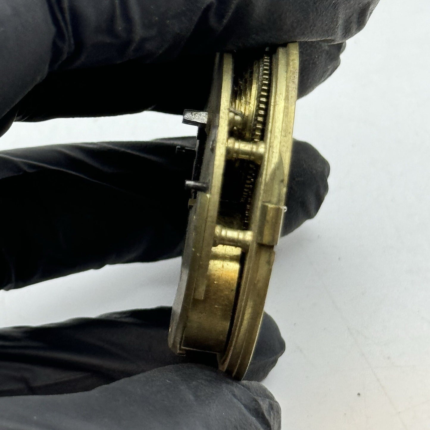 46.7mm Manual Wind Unidentified Fusee No Chain Pocket Watch Movement FOR PARTS