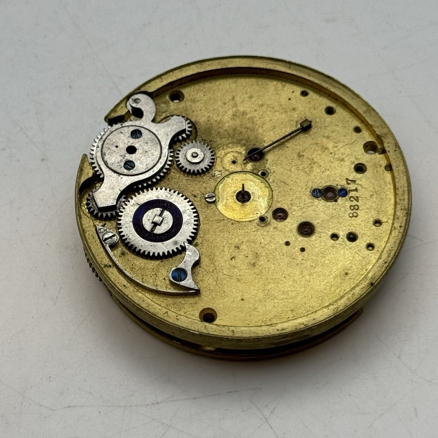 47.1mm Manual Wind Abell Richmond London Pocket Watch Movement FOR PARTS