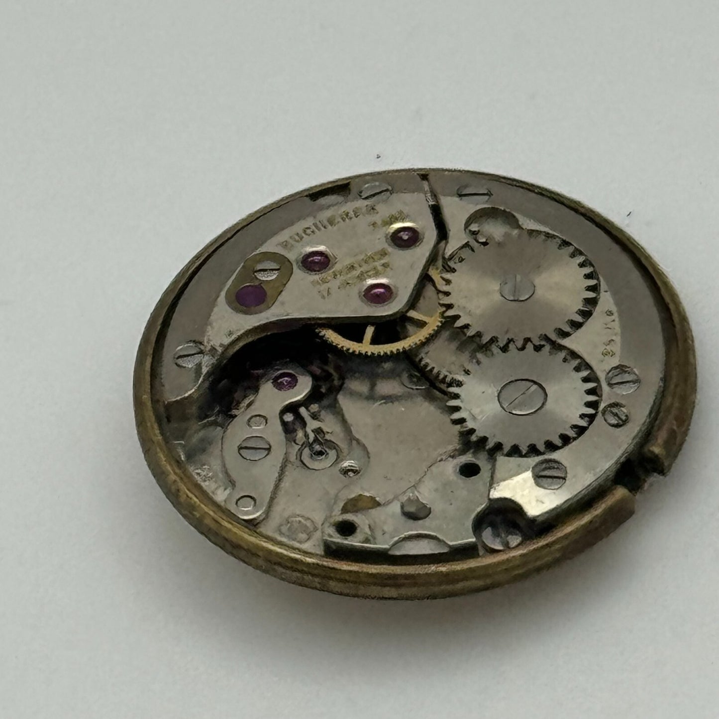 17.1mm Bucherer ETA 2510 Ladies Manual Wind Watch Movement Swiss Vintage PARTS