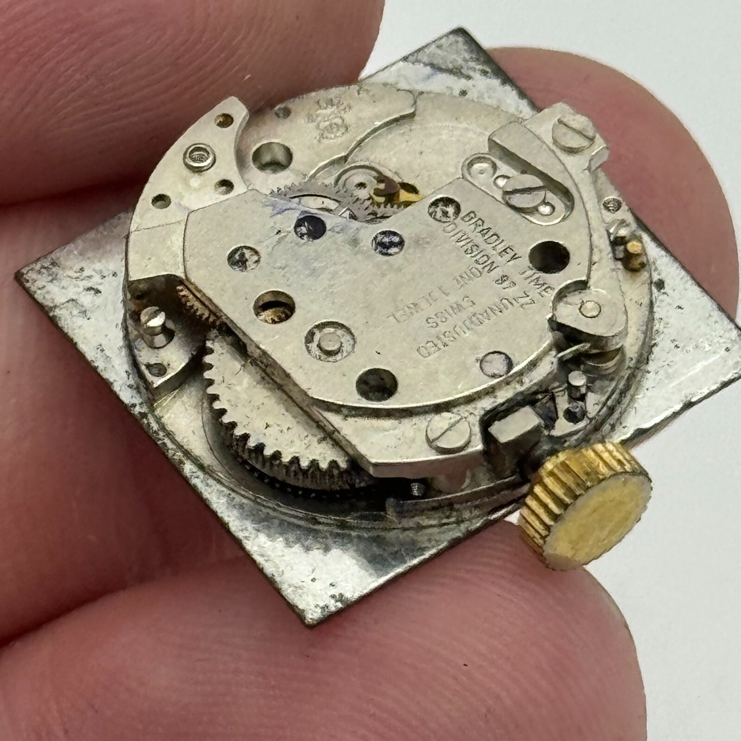 19.7mm Walt Disney EB 8461-74 Manual Wind Swiss Watch Movement PARTS SPARES