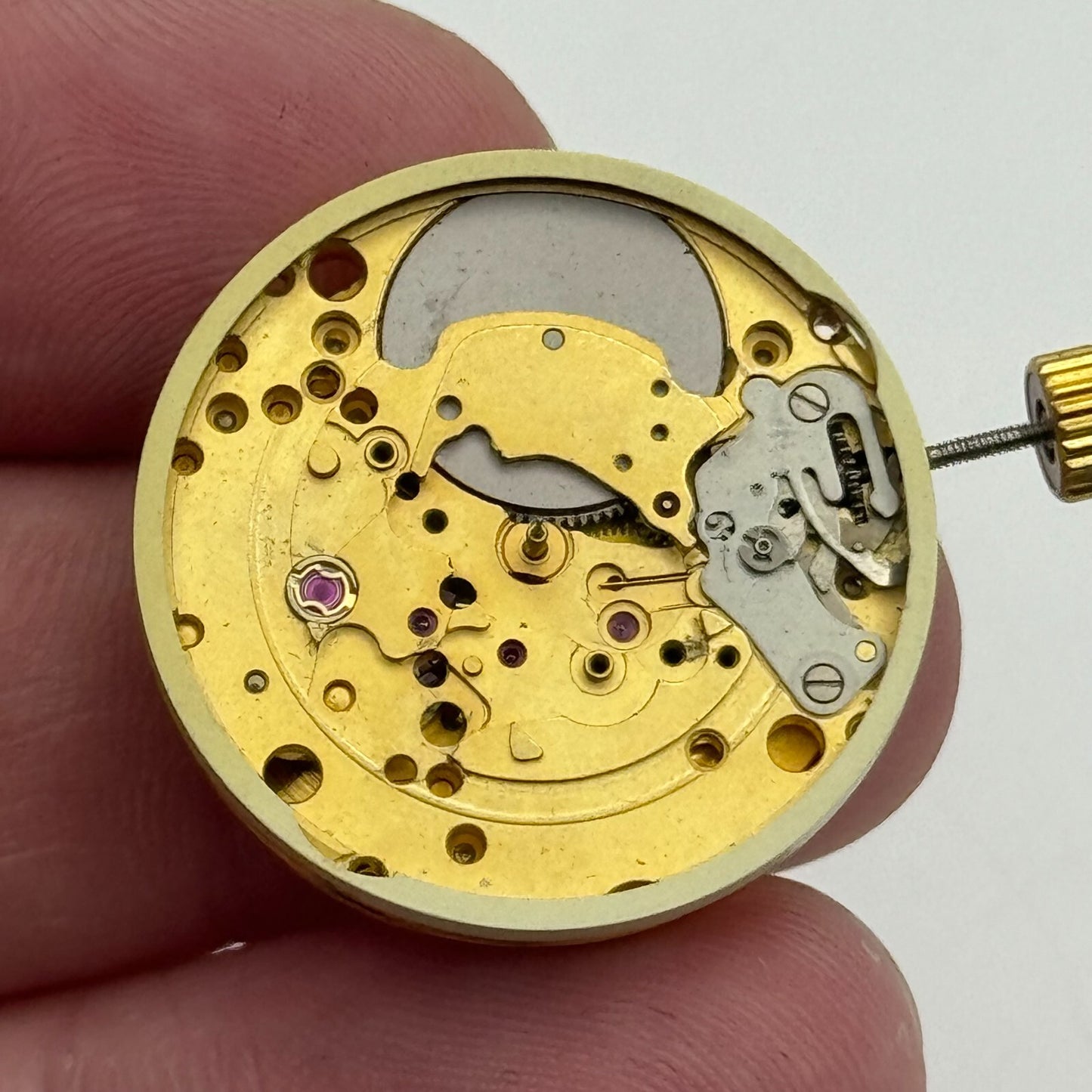 26mm Men's AS 2066 Automatic 15 Jewels Vintage Swiss Watch Movement PARTS SPARES