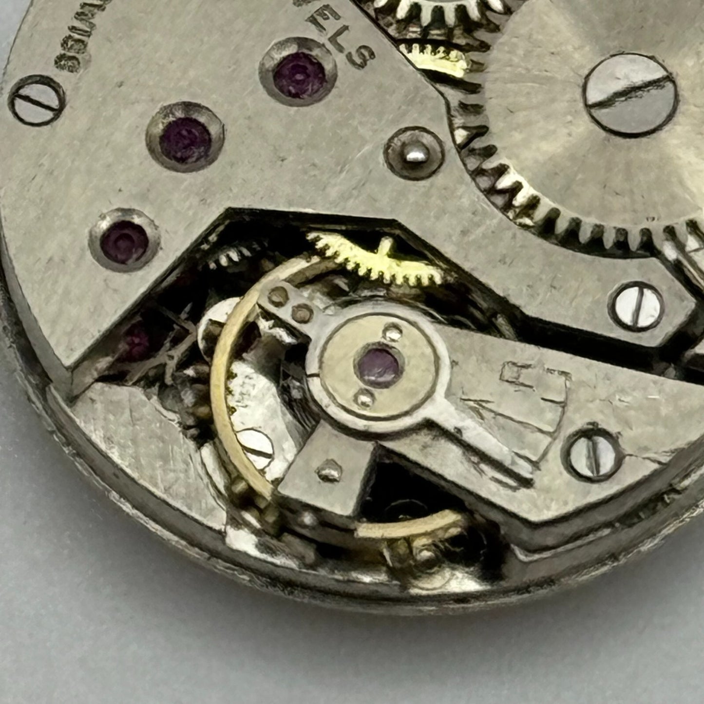 19.6mm Ladies Avia Derby D40 Manual Wind 15 Jewels Watch Movement PARTS SPARES