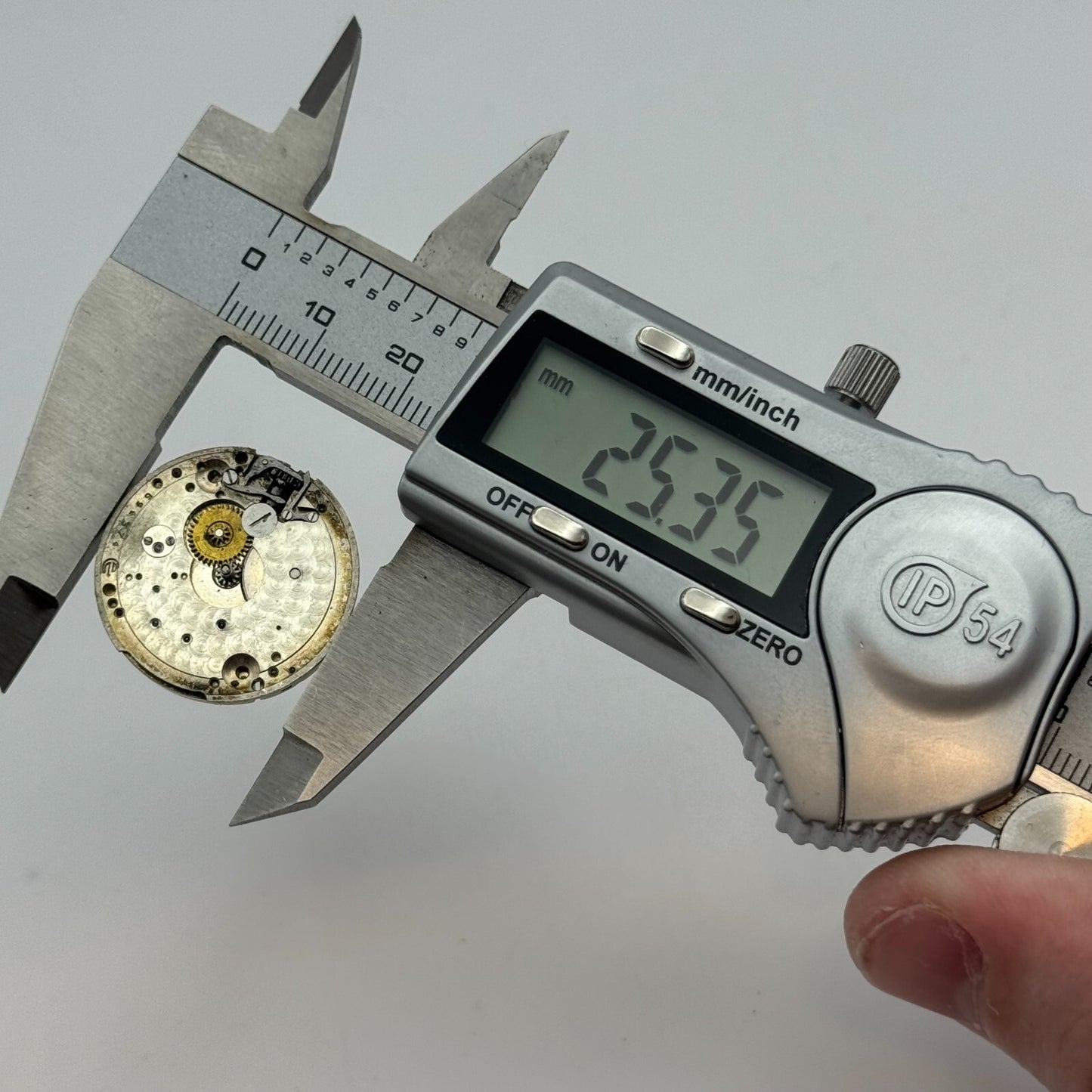 25.3mm Election Mens Military Trench Watch Movement Manual Wind Swiss PARTS