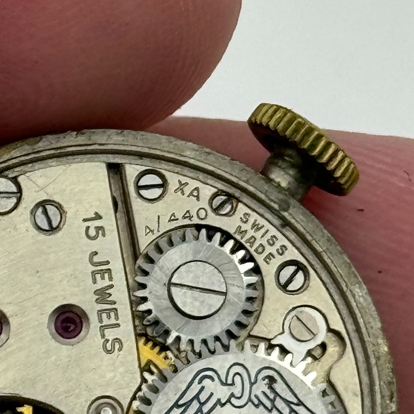 26.8mm Running Rotary Super Sports 4/440 Manual Wind Swiss Watch Movement PARTS