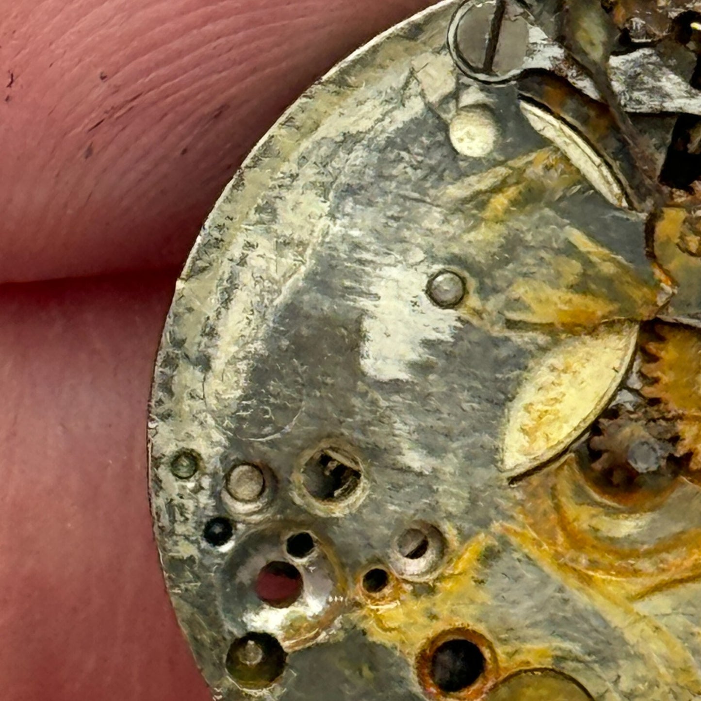 23.6mm AS 489 A Schild Balance Intact Manual Wind Swiss Watch Movement PARTS