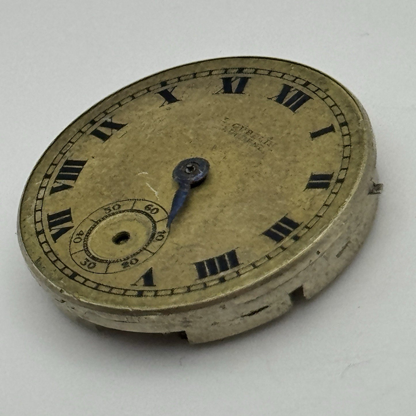 23.2mm E Gubelin Lucerne High Grade Manual Wind Swiss Watch Movement FOR PARTS