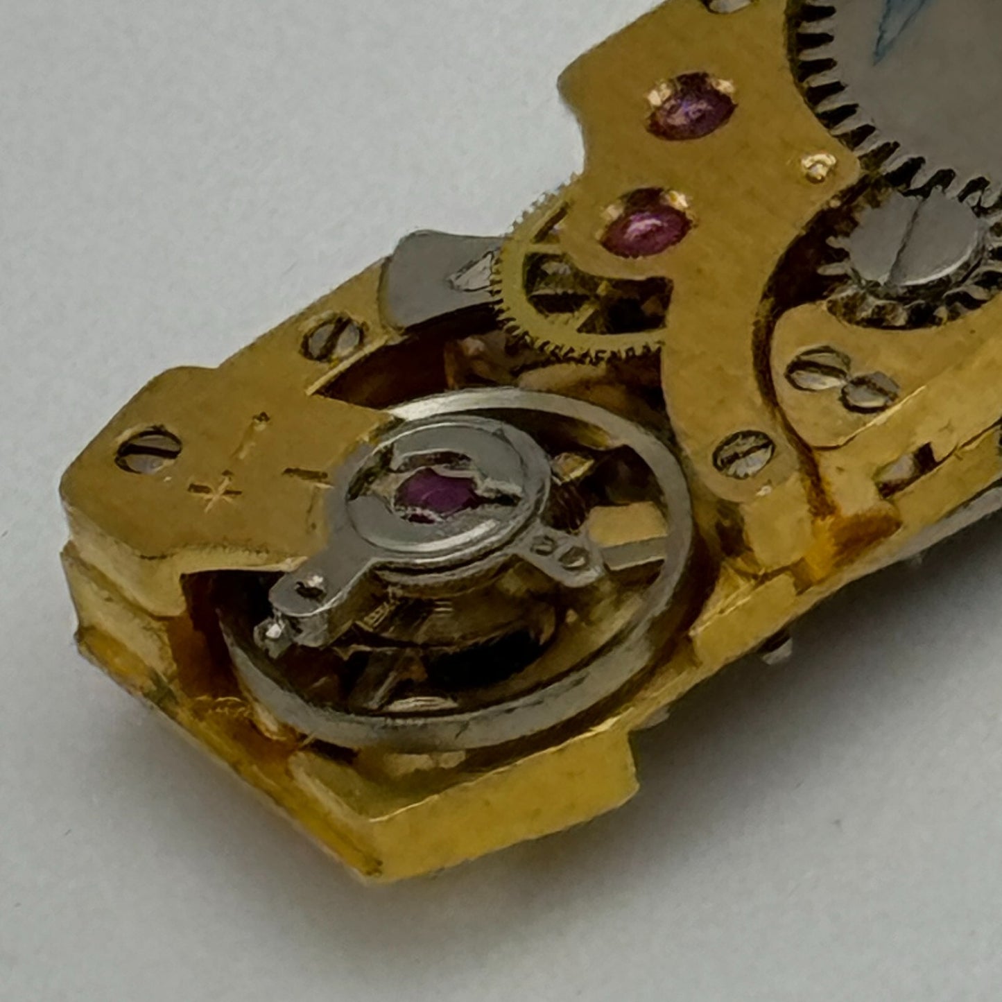9.1mm Rotary FHF 59-21 Balance Ok Manual Wind Swiss Watch Movement PARTS SPARES