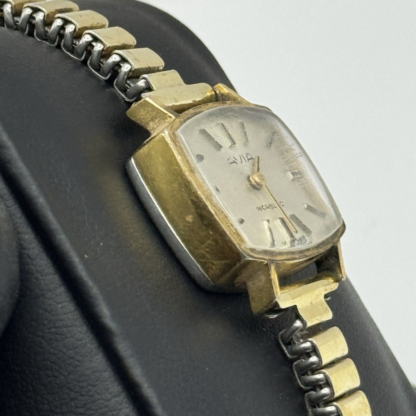 21mm WORKING Vintage Avia Art Deco Expandable Strap Ladies Cocktail Wristwatch