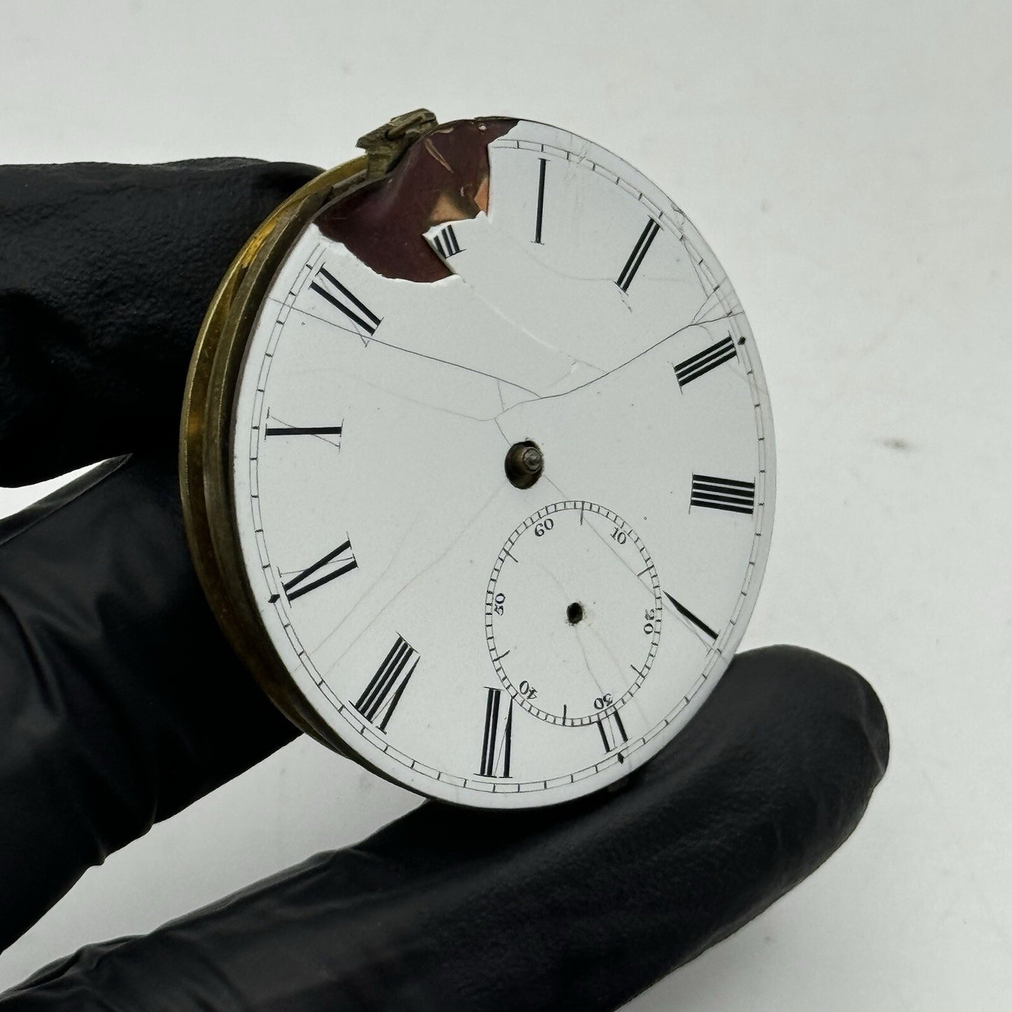 Robert Roskell Liverpool Cylinder Escapement Four Holes Pocket Watch Movement
