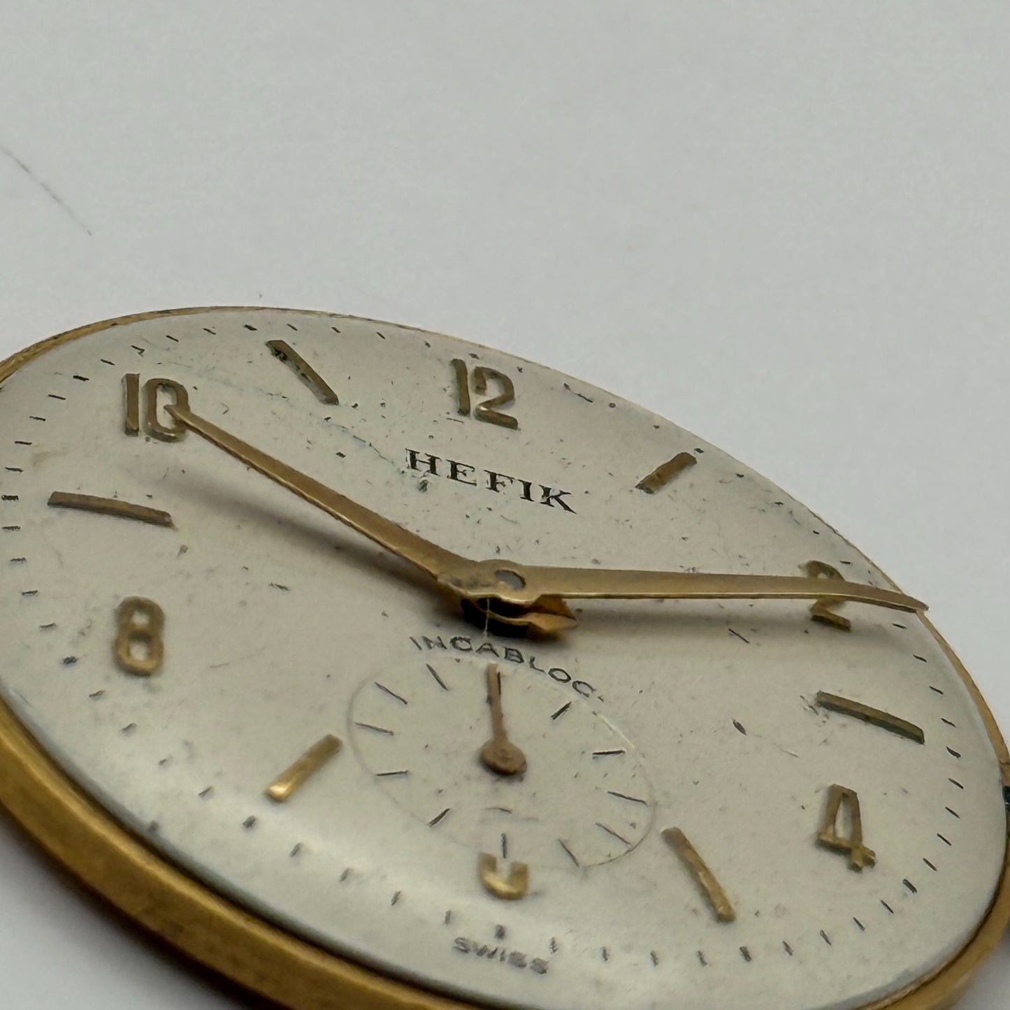 FHF 81 Watch Movement Running Hefik Manual Wind Vintage Swiss Parts 29.7mm