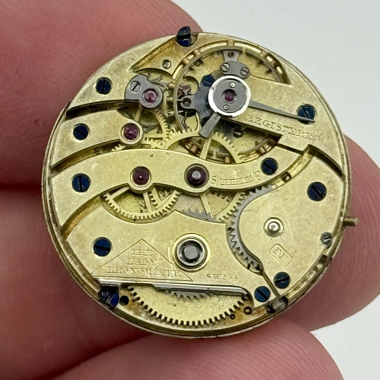 23.2mm P.D The Lady Chronometer High Grade Manual Wind Watch Movement PARTS