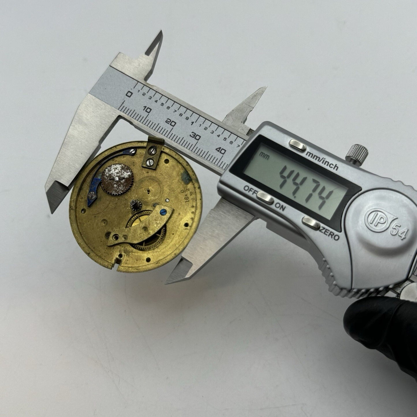 44.7mm J B Yabsley Ludgate Hill London Pocket Watch Movement FOR PARTS