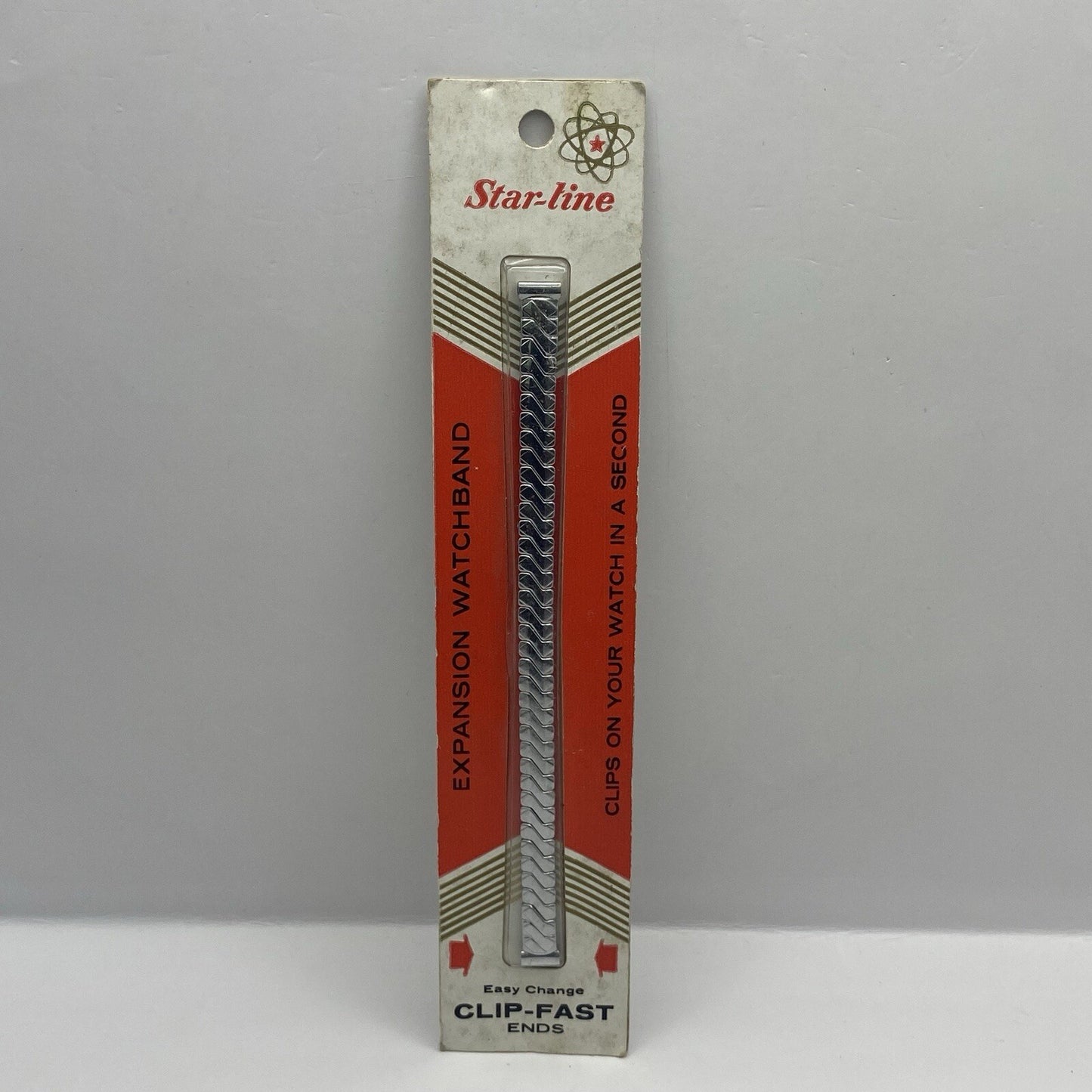 13.5cm Brand New NOS Vintage Star-Line Expansion Watch Band Clip Fast English