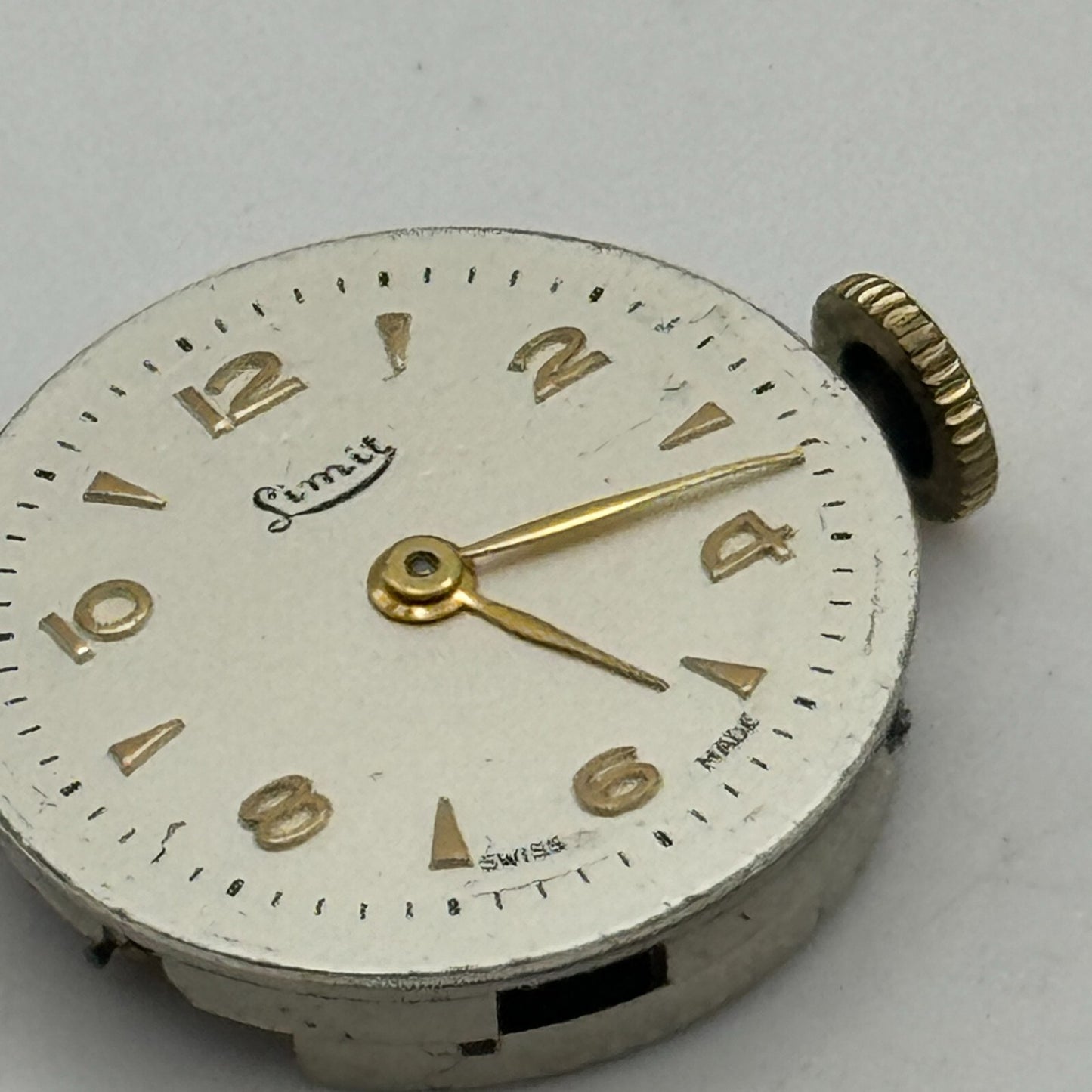 17.8mm Ladies Revue 49 Limit Swiss 15 Jewels Manual Wind Watch Movement PARTS