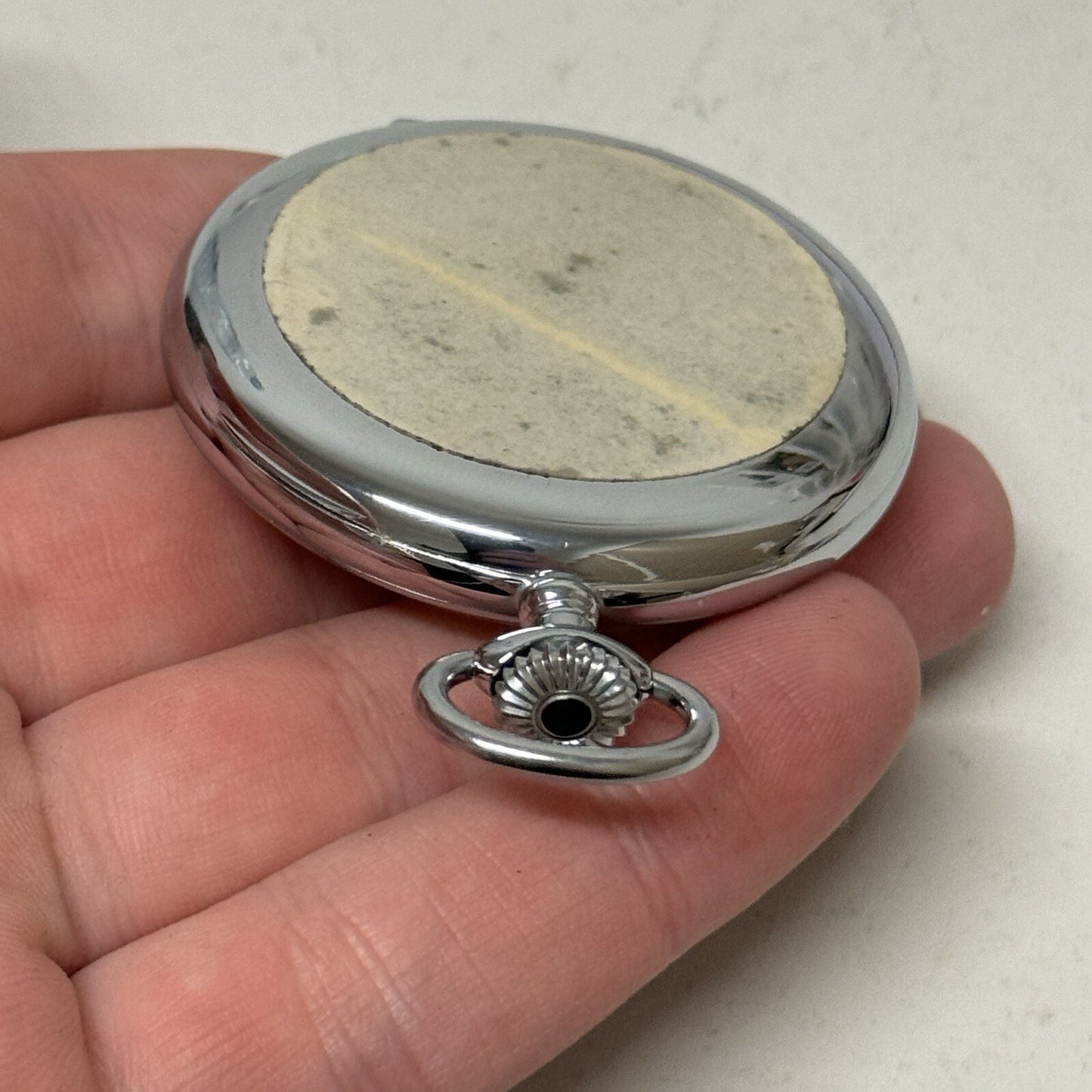 50mm Vintage Dowel NEW OLD STOCK Open Face Sub Seconds Pocket Watch TO SERVICE