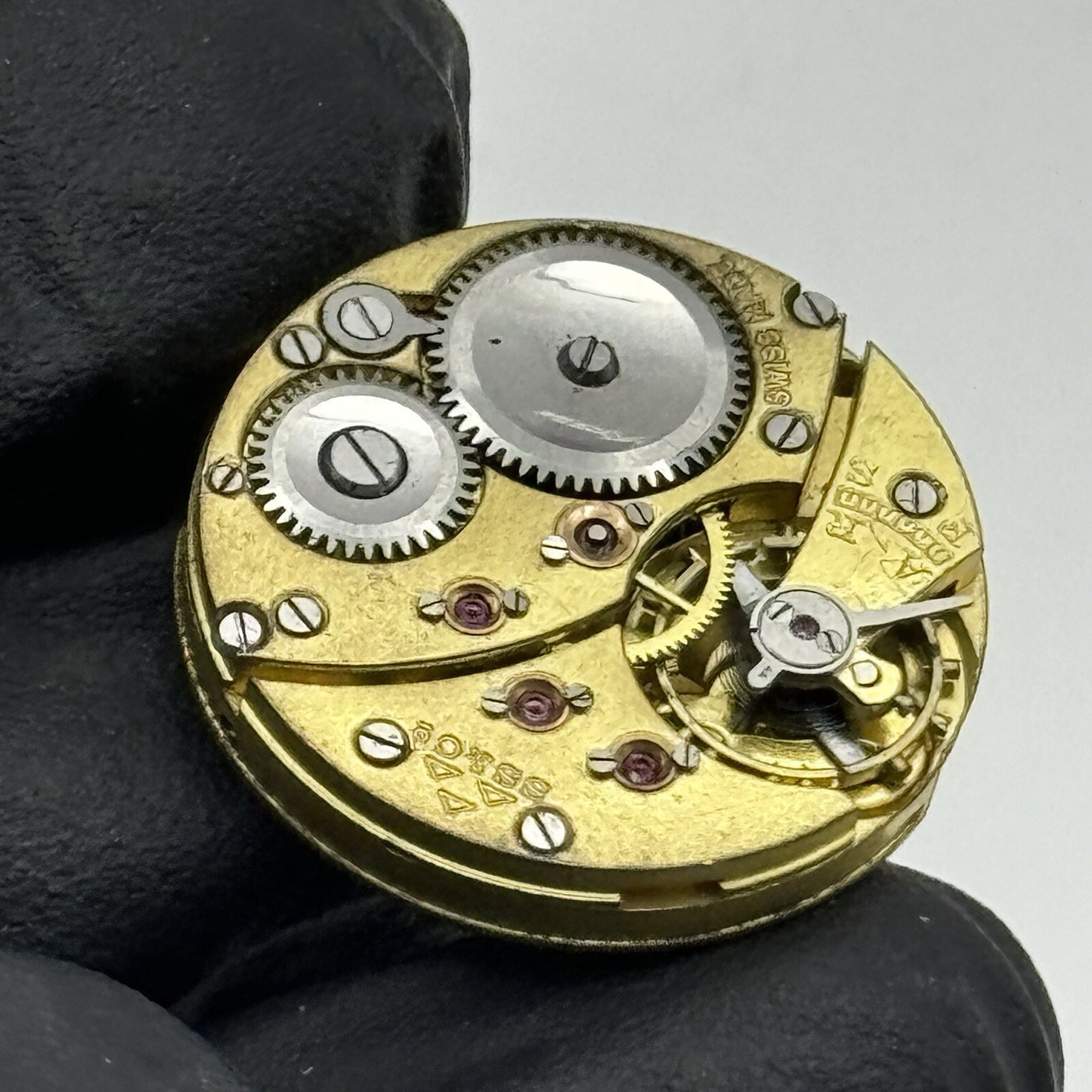 23.6mm Stauffer S S & Co Balance Intact Good Quality Watch Movement Parts Repair