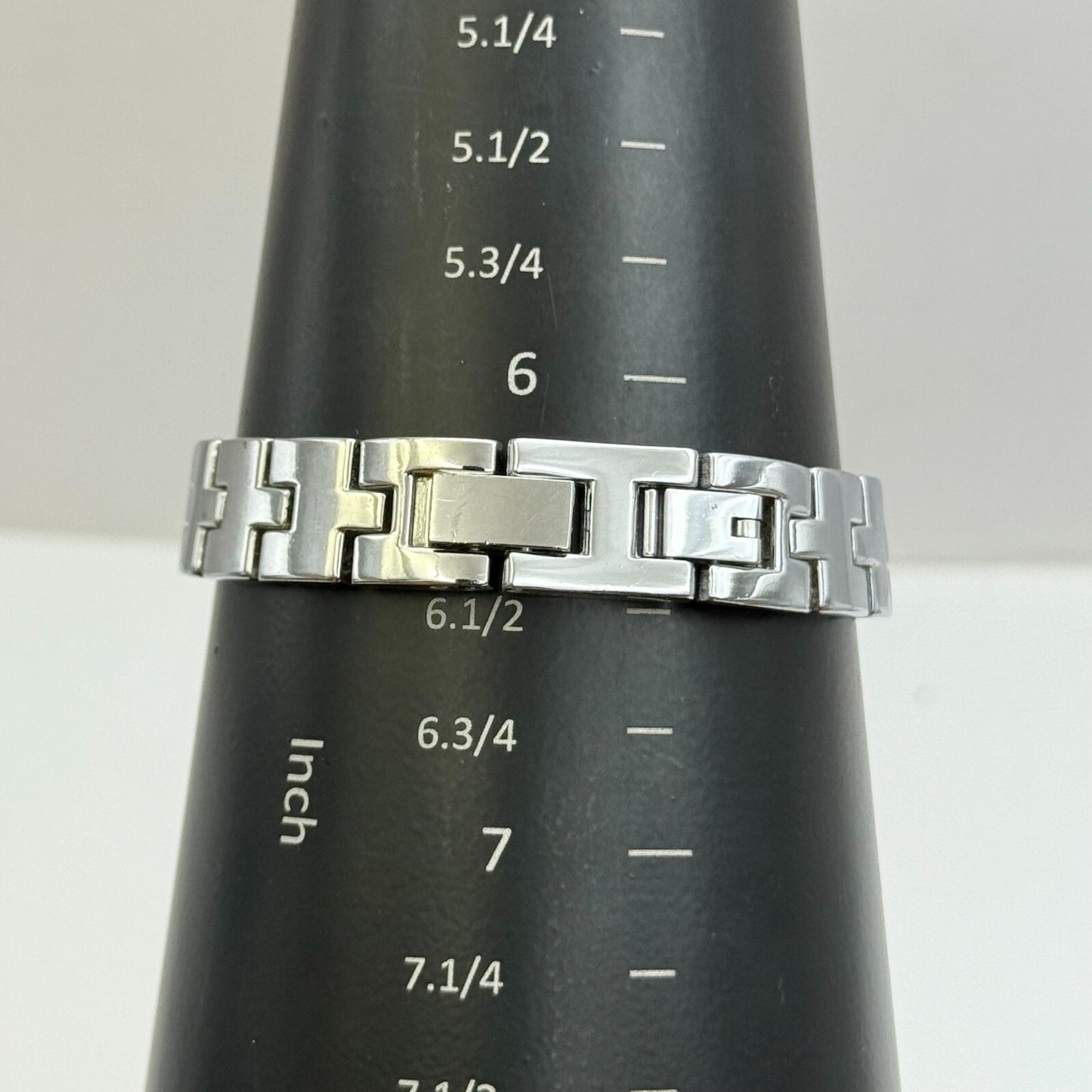 19mm Working Ladies Sekonda 4738 Jewelled Silver Tone Japan Quartz Watch 6 Inch