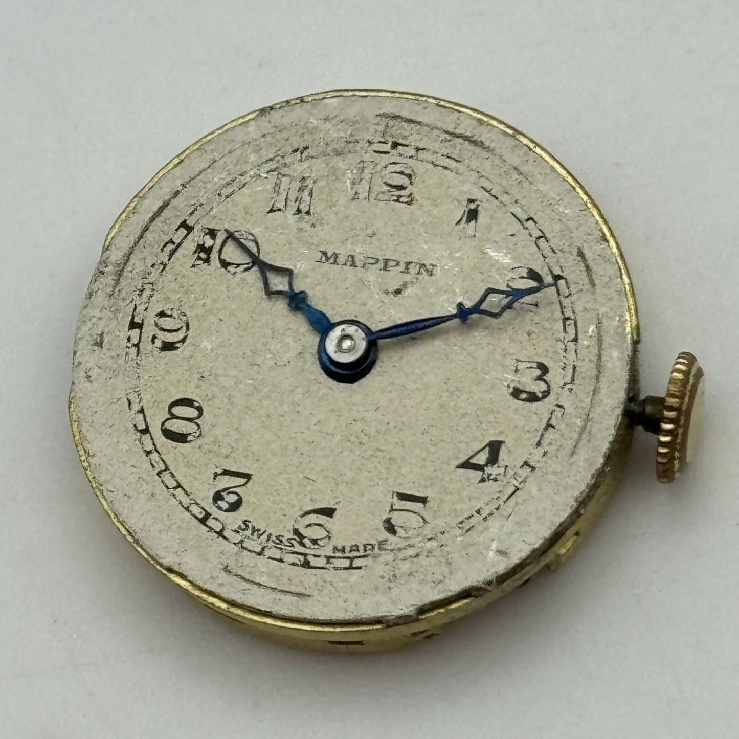 19.7mm Running Mappin Daphne High Grade Manual Wind Swiss Watch Movement PARTS