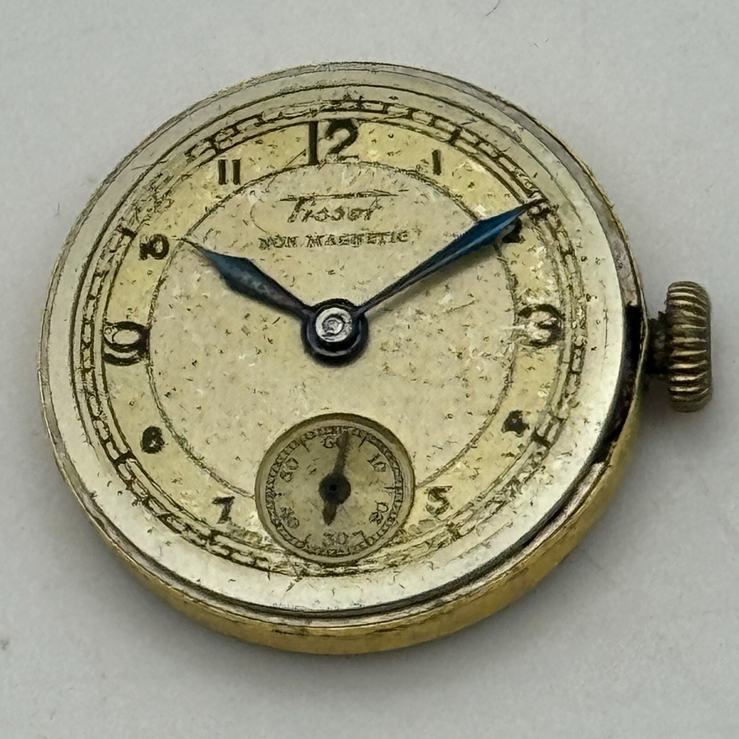 20.1mm WORKING Ladies Tissot Locle Cal 194 Manual Wind Watch Movement PARTS