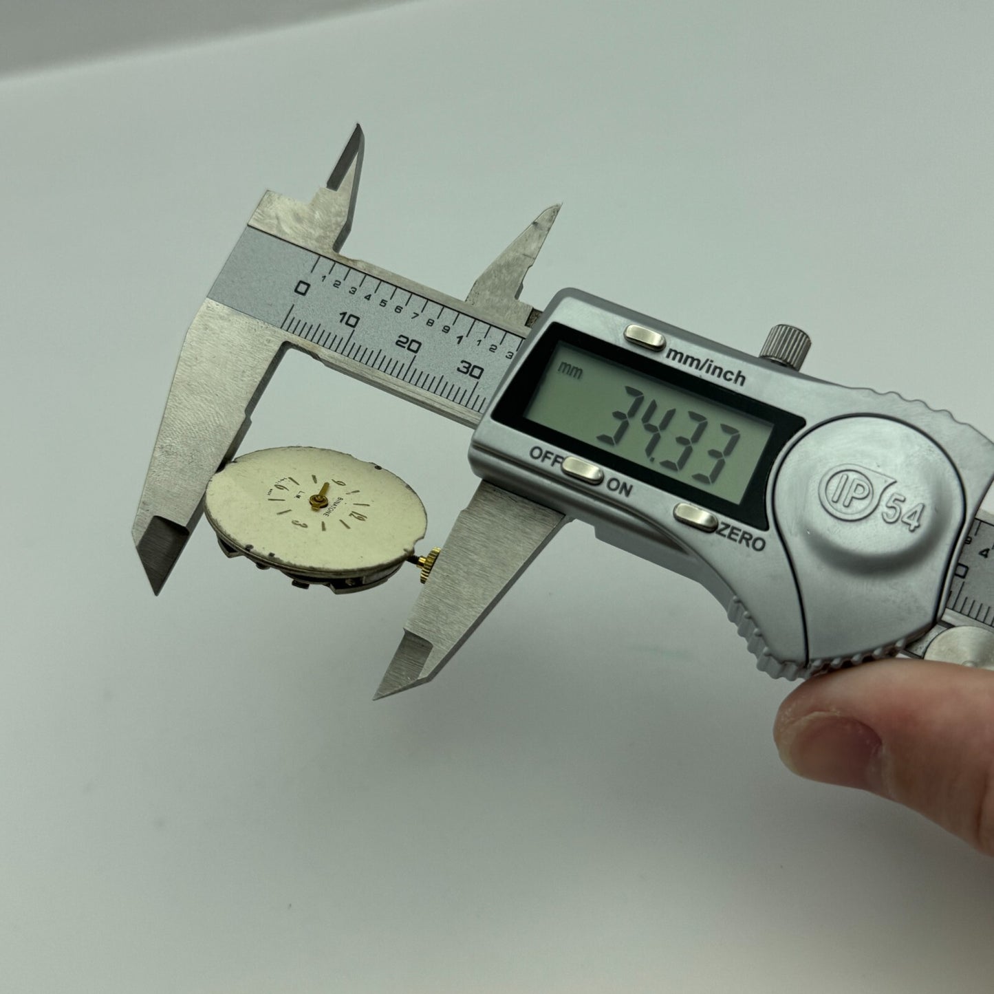 31.1mm Men's Burgana Binatone D 320 Manual Wind Swiss Watch Movement PARTS SPARE