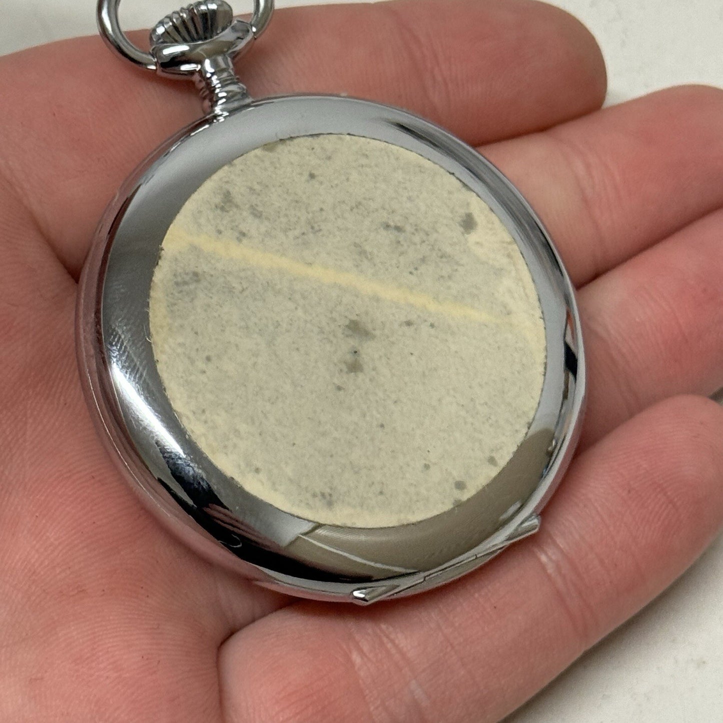 50mm Vintage Dowel NEW OLD STOCK Open Face Sub Seconds Pocket Watch TO SERVICE