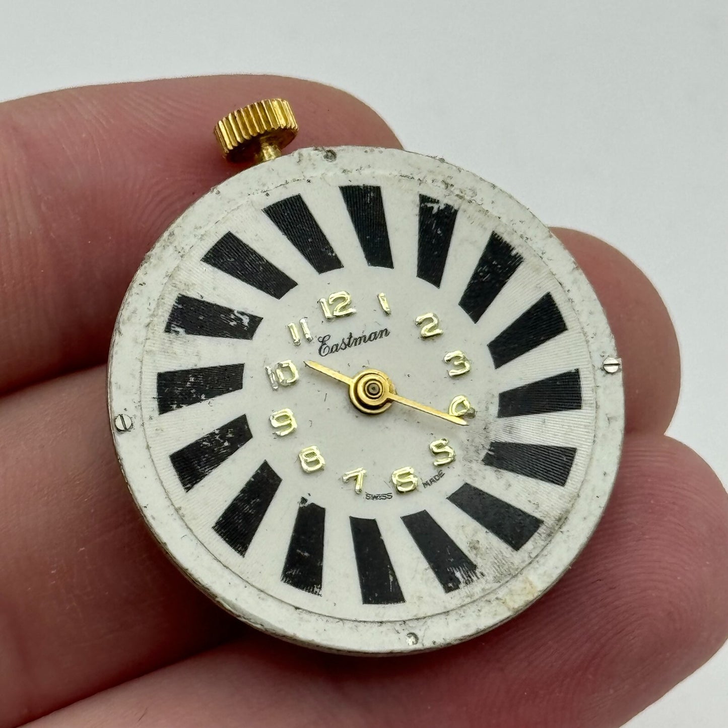 31.1mm Men's Eastman BFG 866 Manual Wind Swiss Made 1 Jewel Watch Movement PARTS