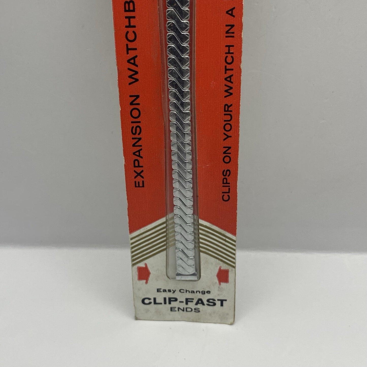 13.5cm Brand New NOS Vintage Star-Line Expansion Watch Band Clip Fast English
