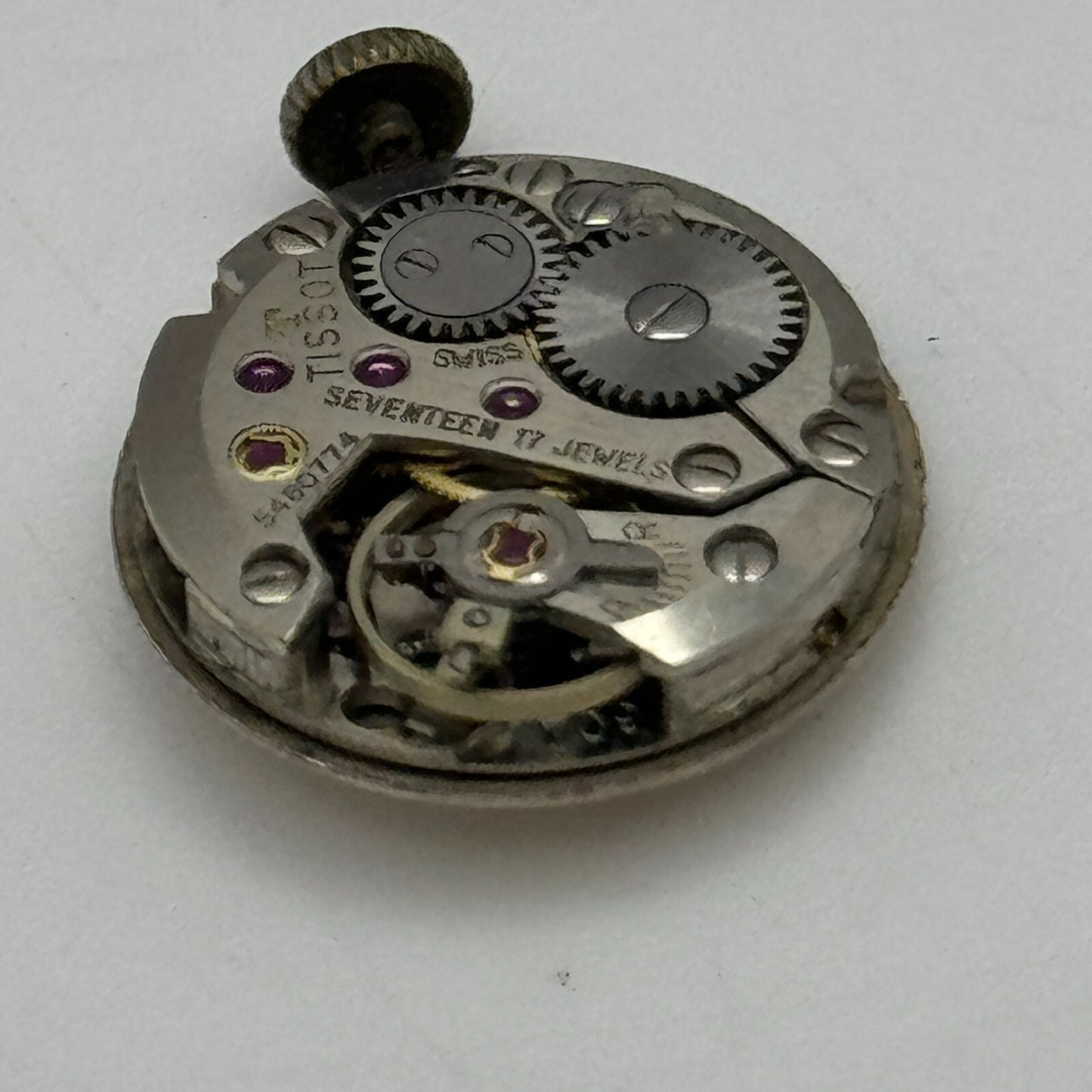 15.5mm Ladies Tissot 709 Manual Wind Watch Movement Swiss Vintage PARTS SPARES