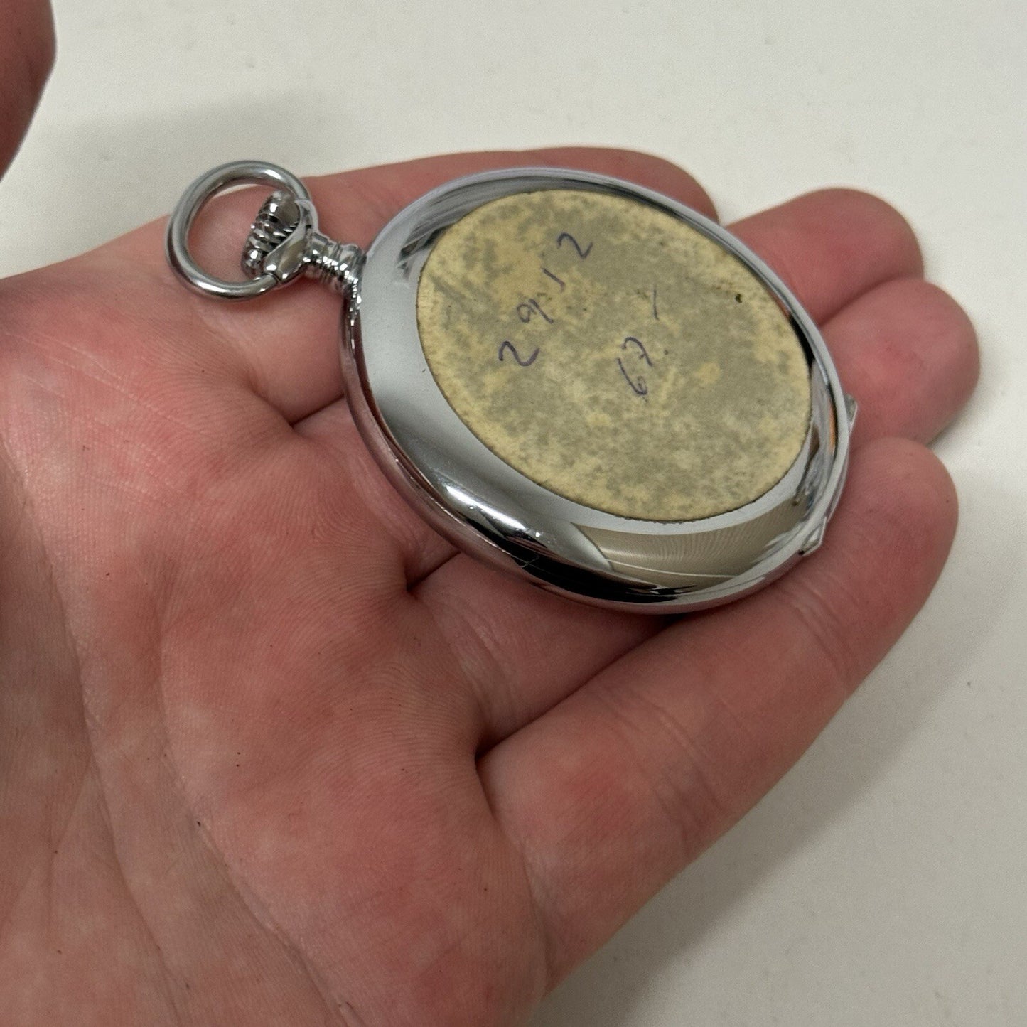 50mm Vintage Dowel NEW OLD STOCK Open Face Sub Seconds Pocket Watch TO SERVICE