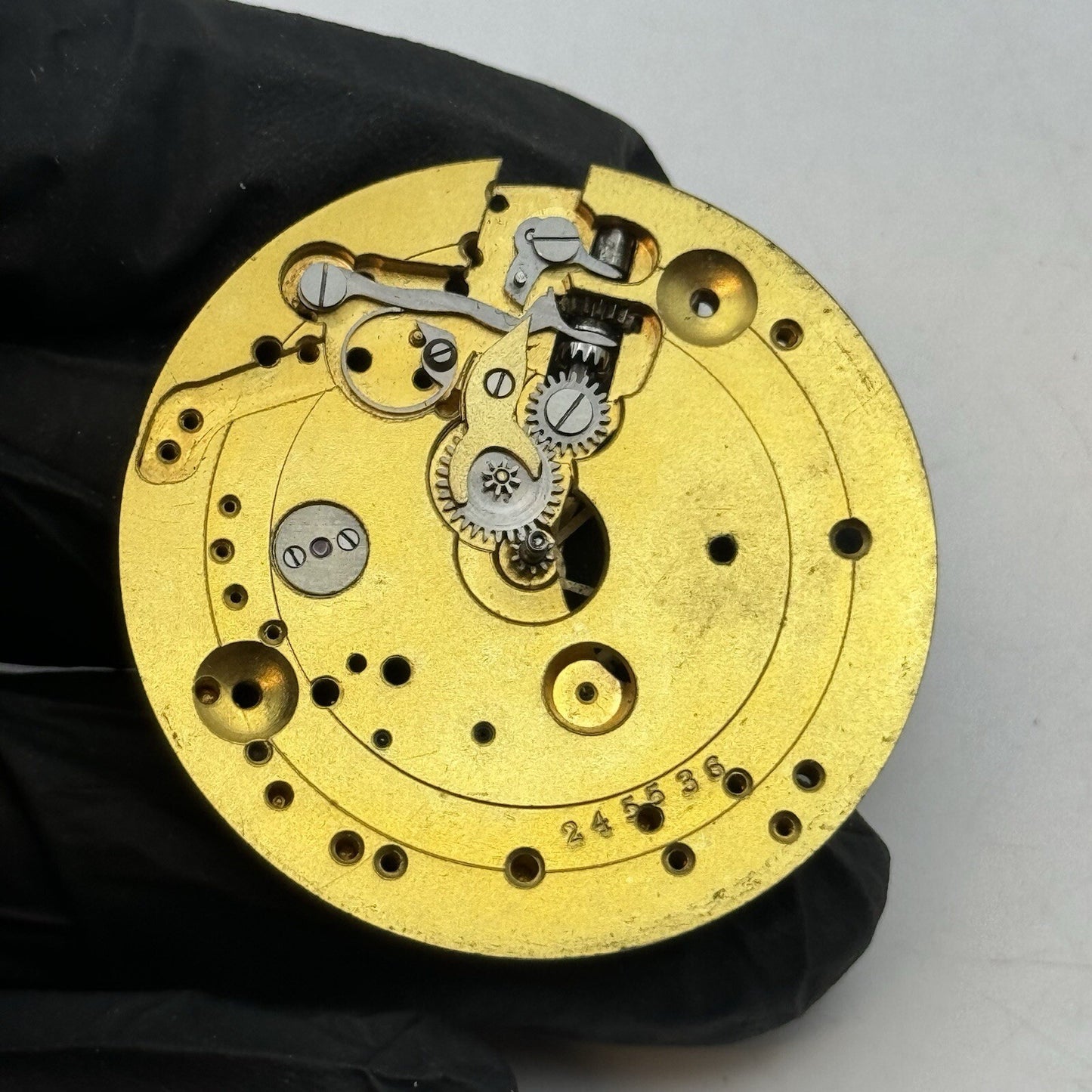 43.1mm Rotherham & Sons Quality Partial Pocket Watch Movement FOR PARTS Restore