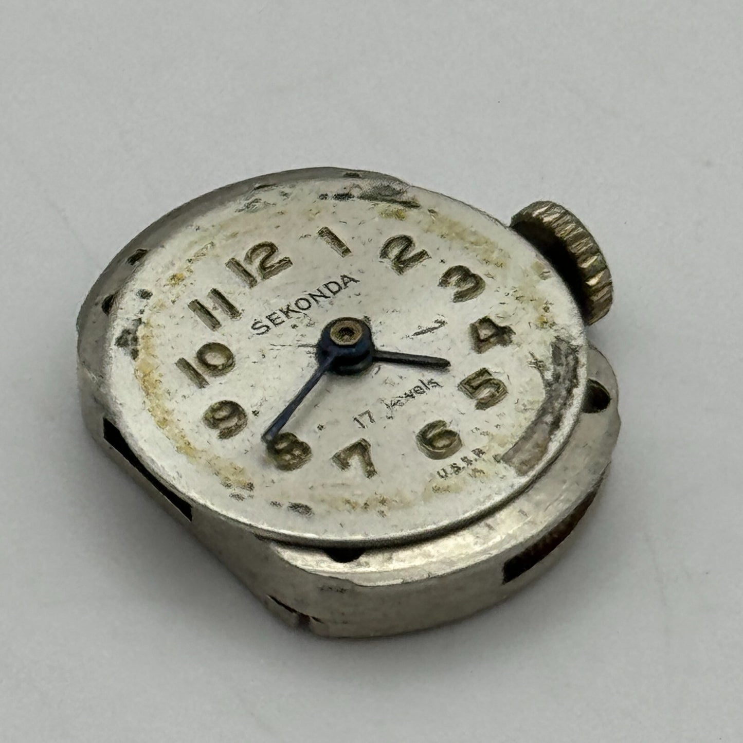13.5mm Ladies Running Sekonda Slava Cal 1601 Vintage Soviet Watch Movement PARTS