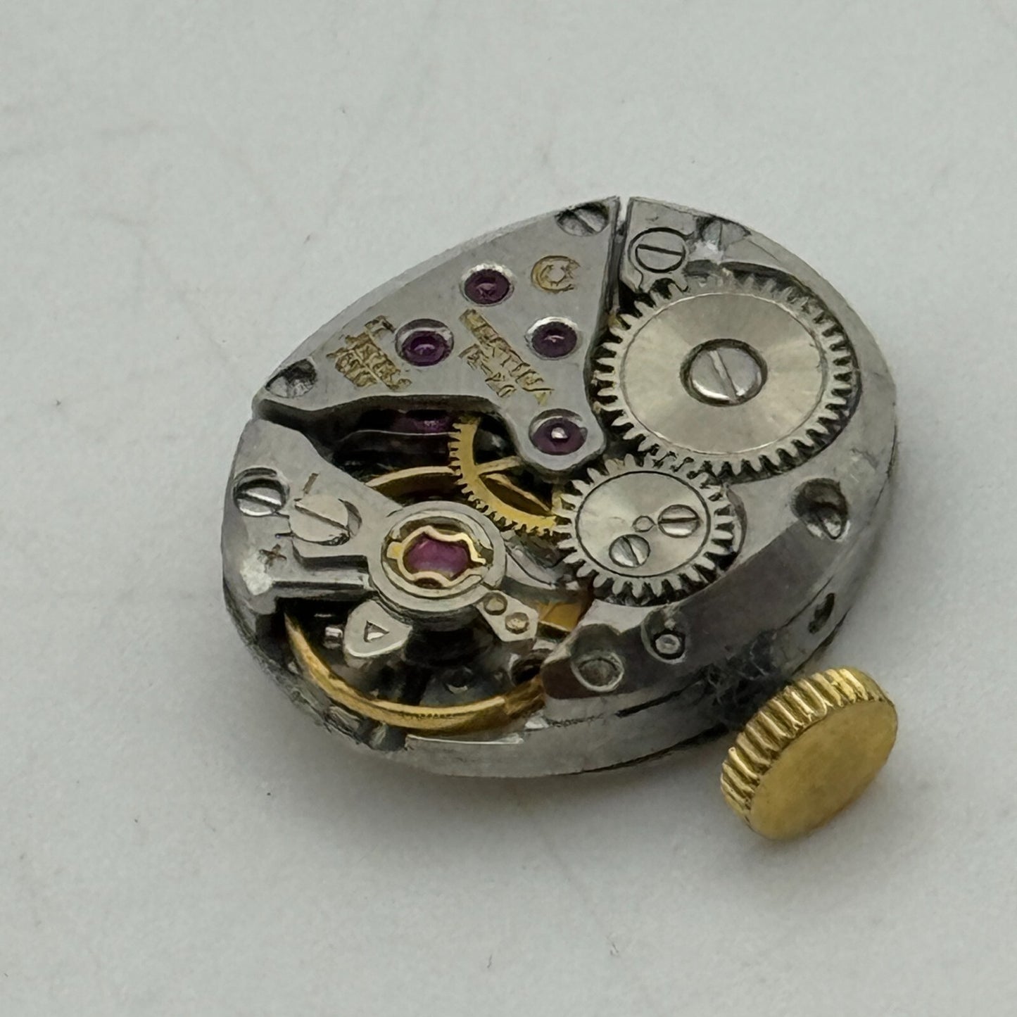 12.9mm Ladies Running Certina 13-20 Swiss Manual Wind Watch Movement PARTS SPARE