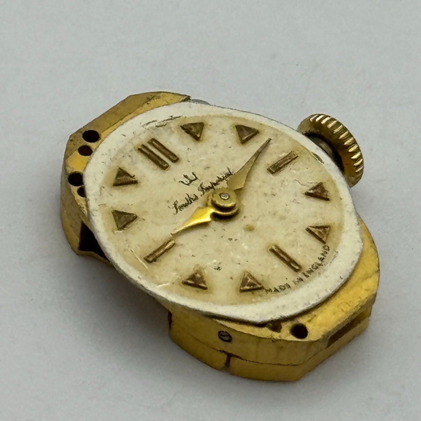 12.7mm Ladies Running Smiths Imperial Manual Wind Watch Movement Vintage PARTS