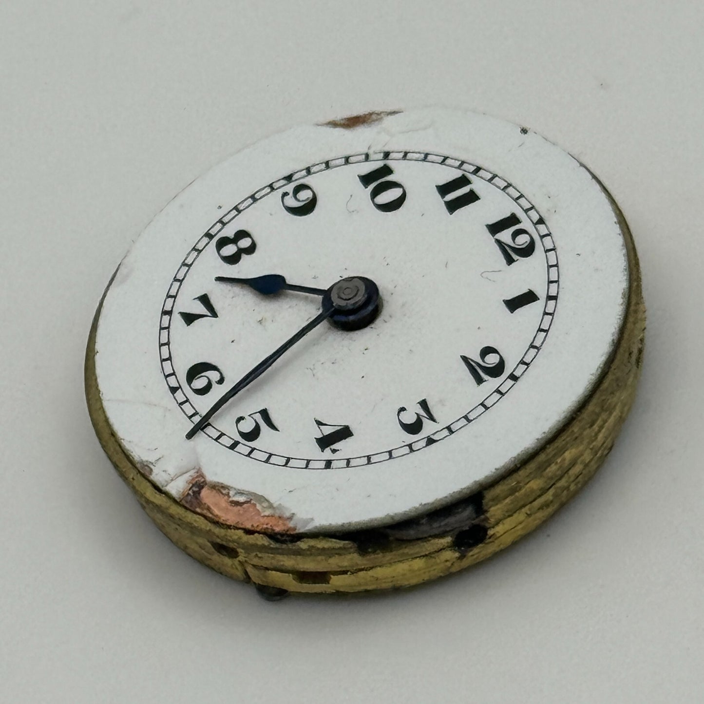 23.7mm 15 Jewels Swiss Trench Watch Movement Vintage Manual Wind PARTS SPARES